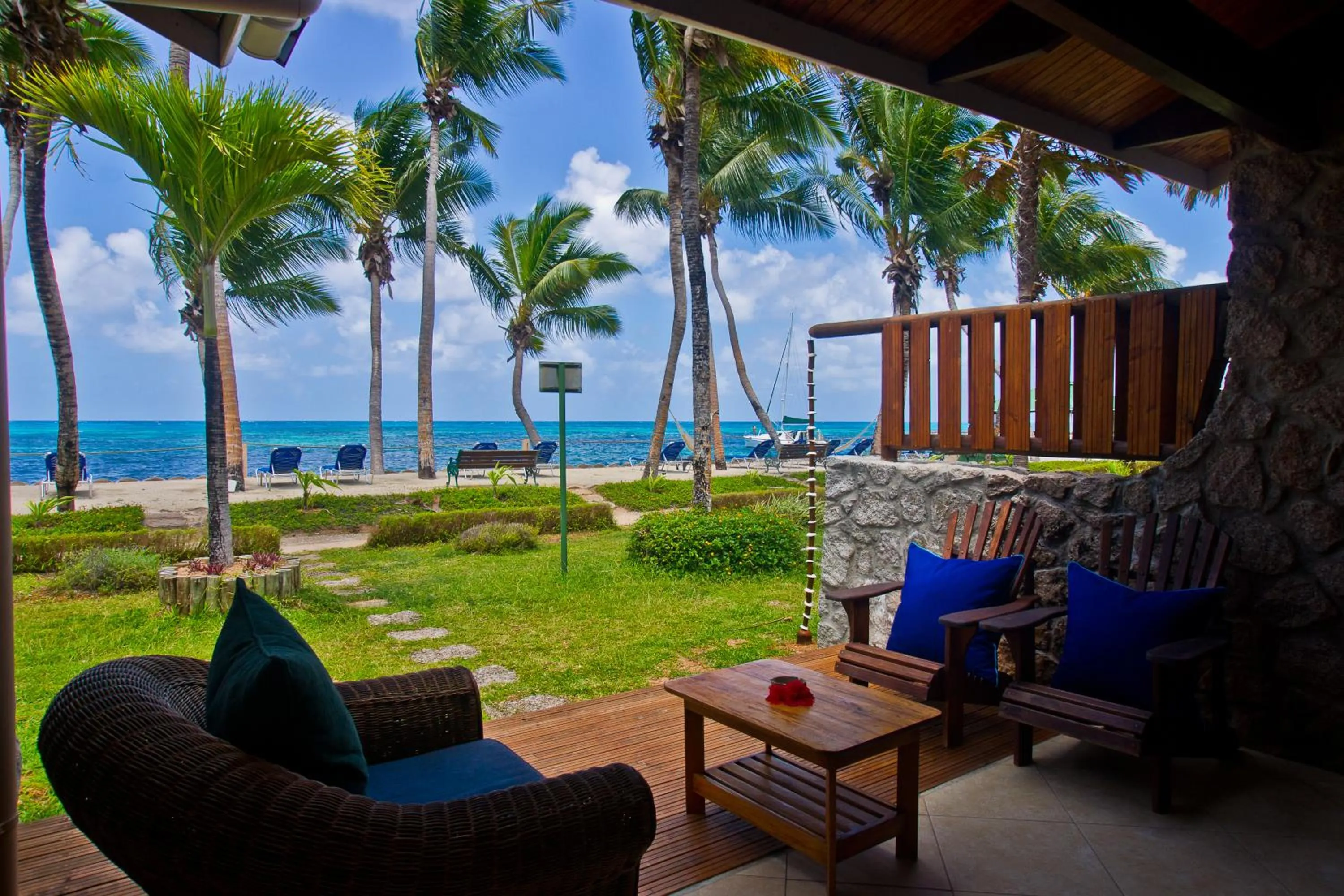 View (from property/room) in Coco de Mer Hotel and Black Parrot Suites