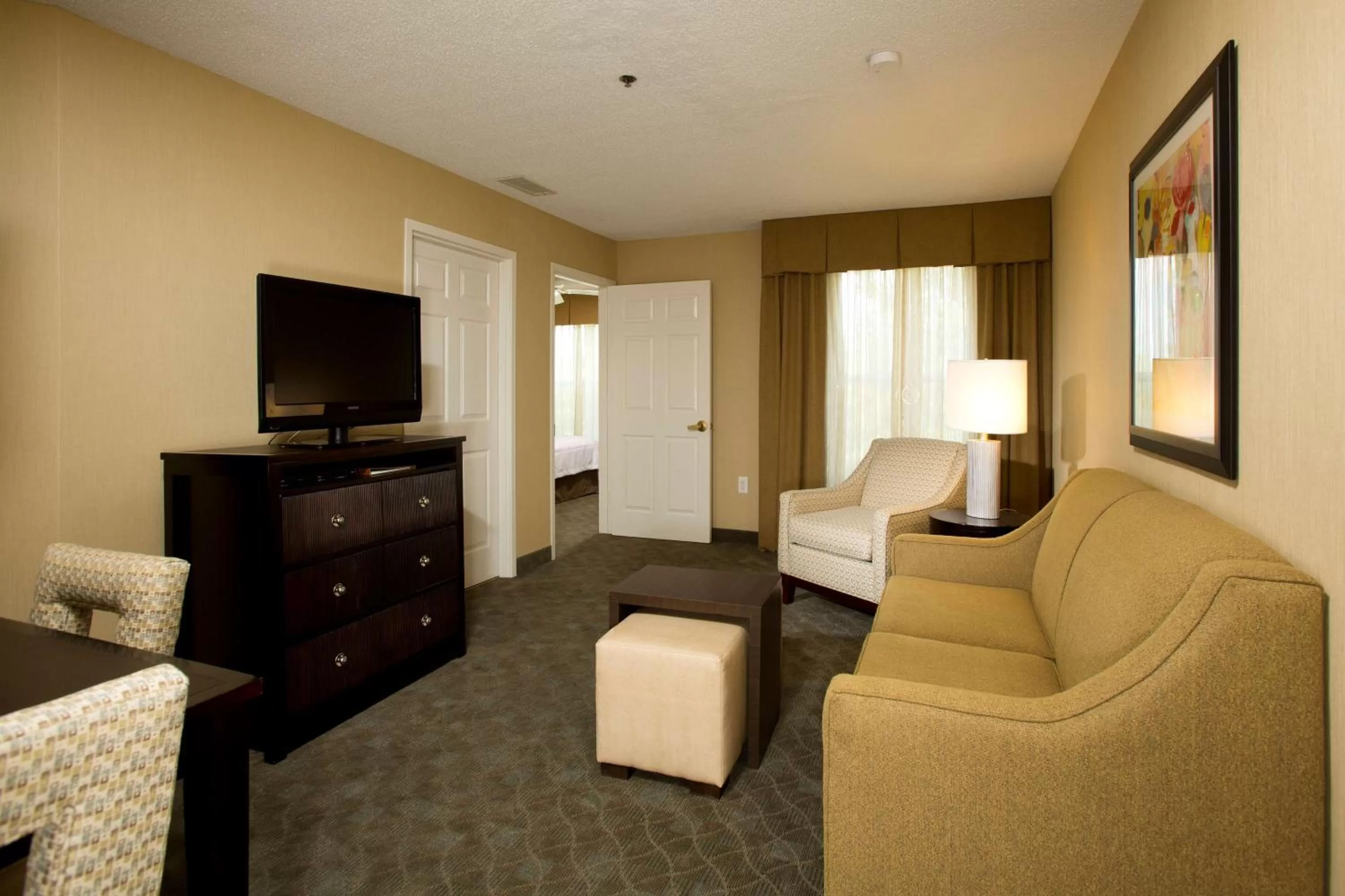One-Bedroom Suite with Roll In Shower - Hearing Accessible/Non-Smoking in Homewood Suites by Hilton Alexandria