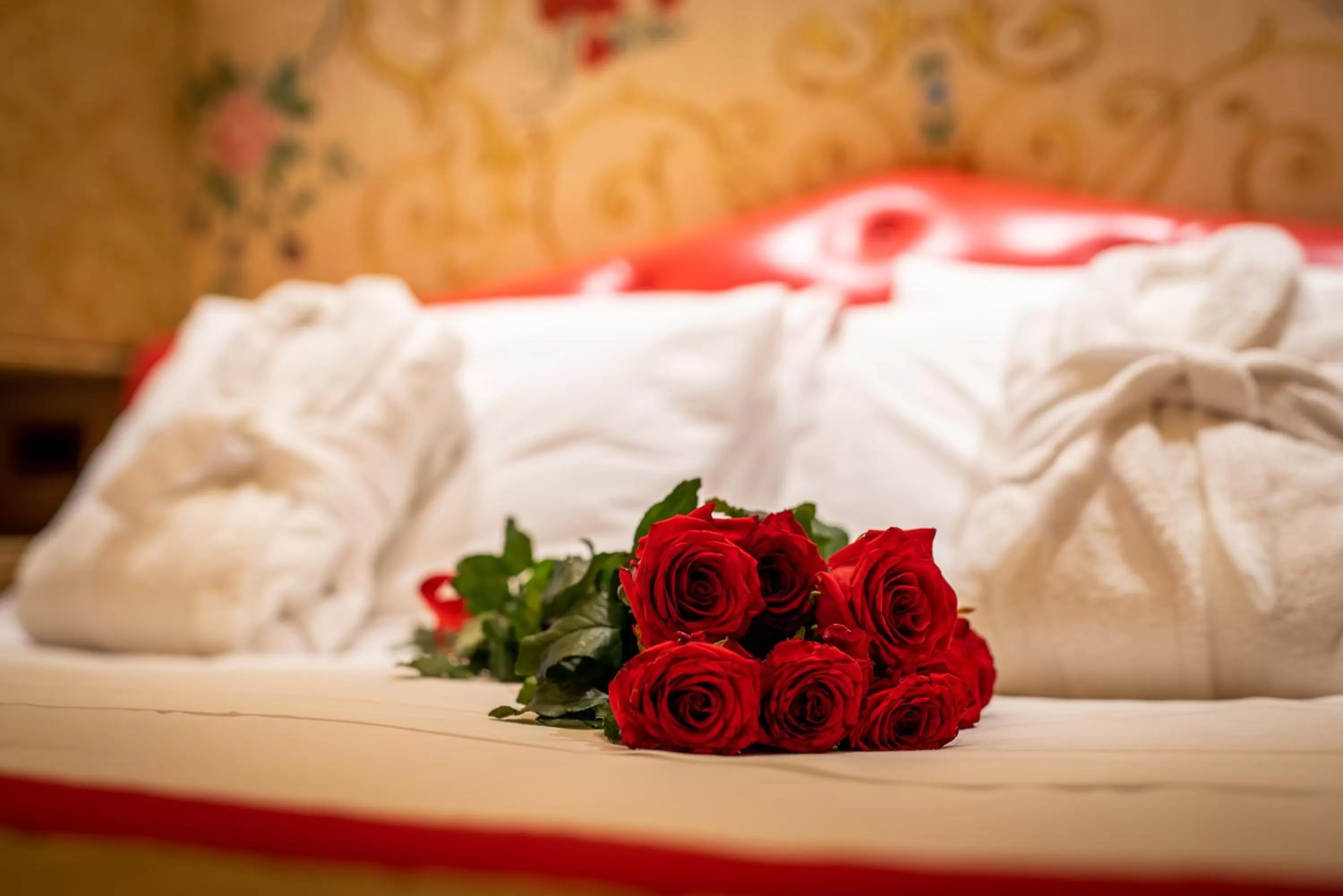 Bed in Hotel Santo Stefano