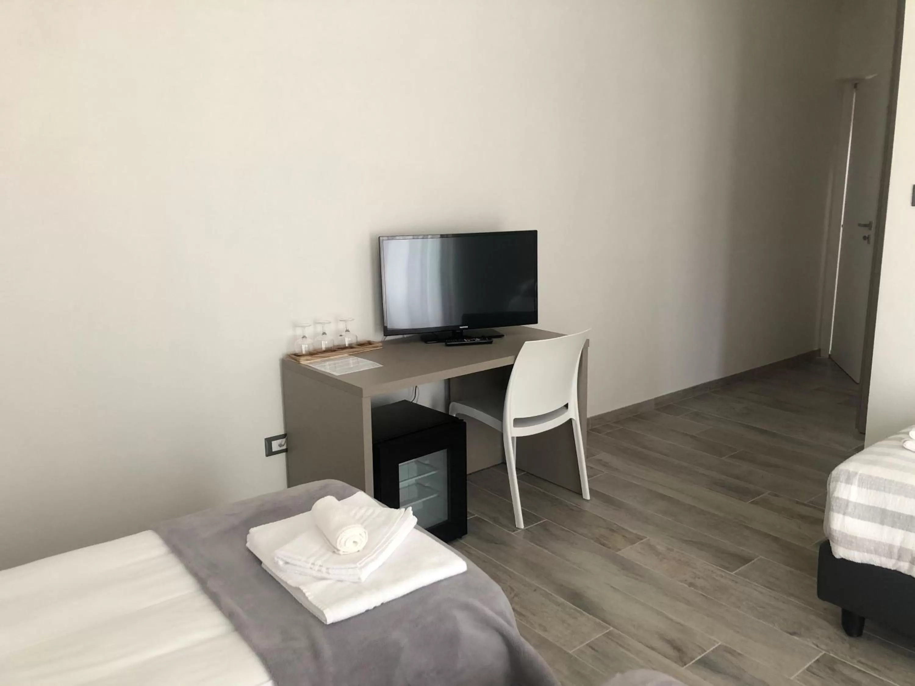 TV and multimedia, Bed in Regia Hotel