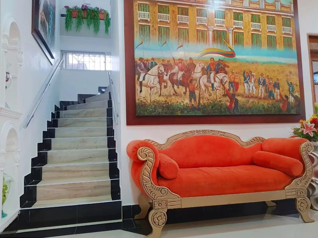 Living room, Seating Area in Hotel Boutique Campanario del Río