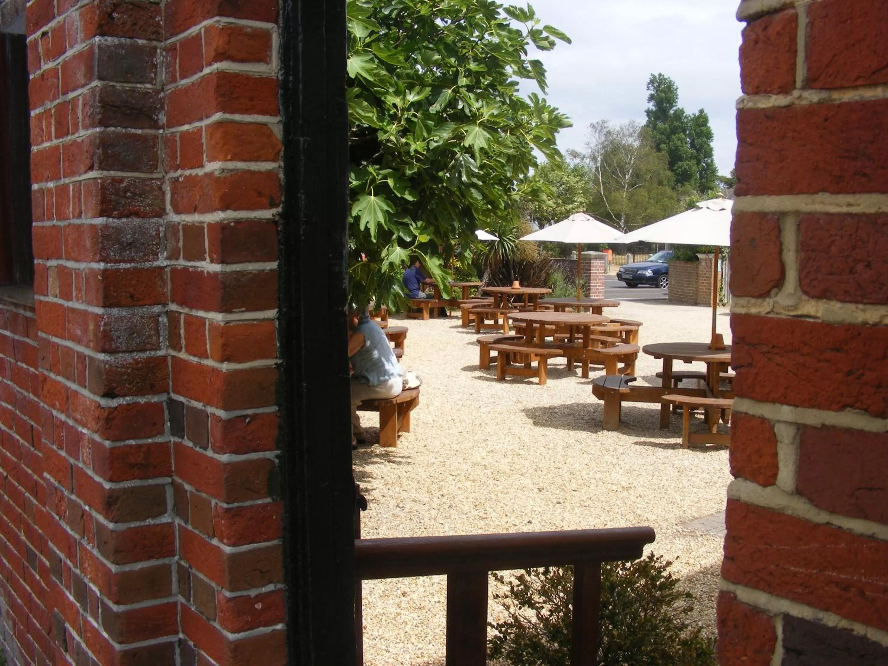 Patio in The Old Lodge