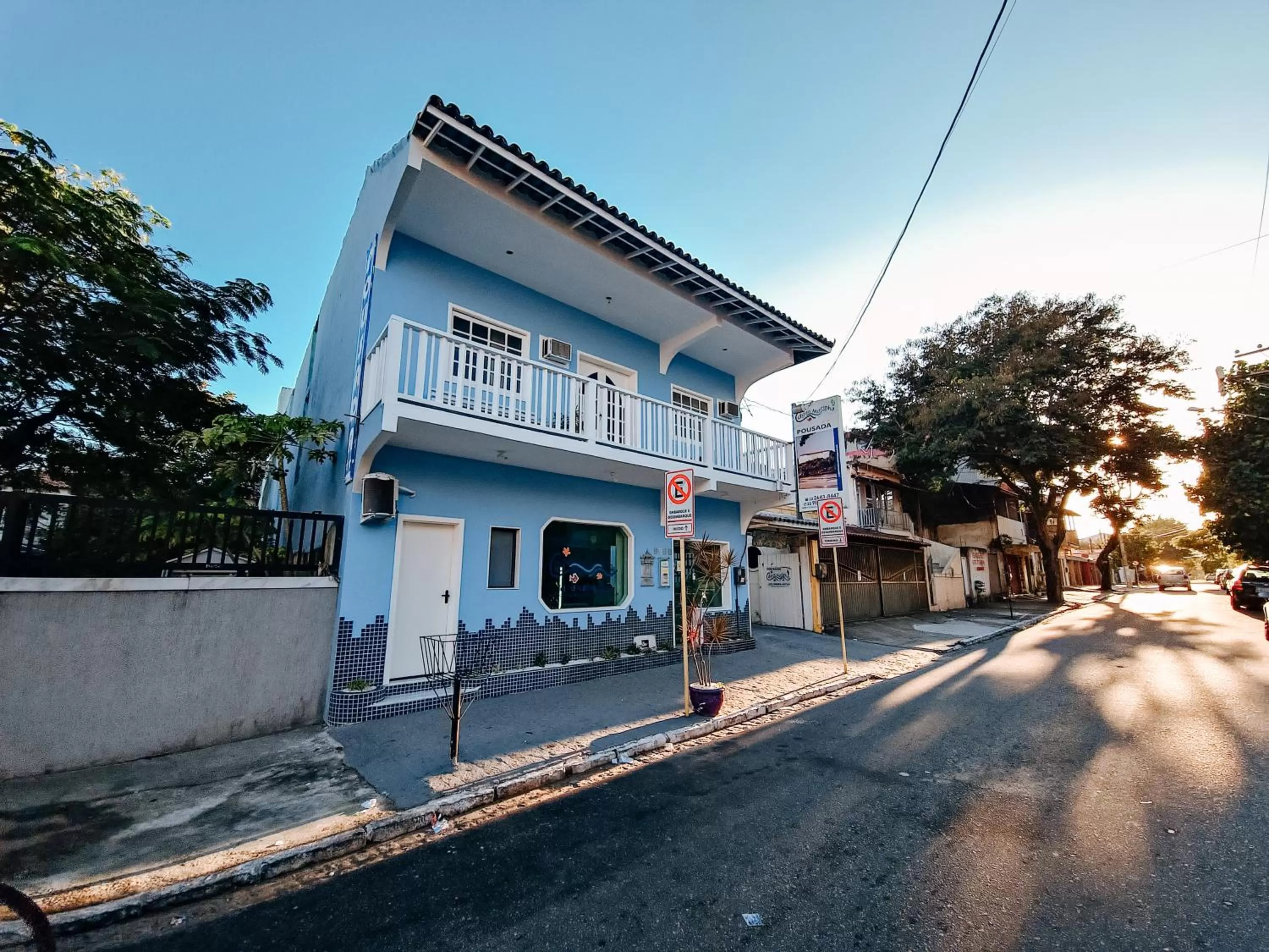 Property building in Pousada Água Marinha