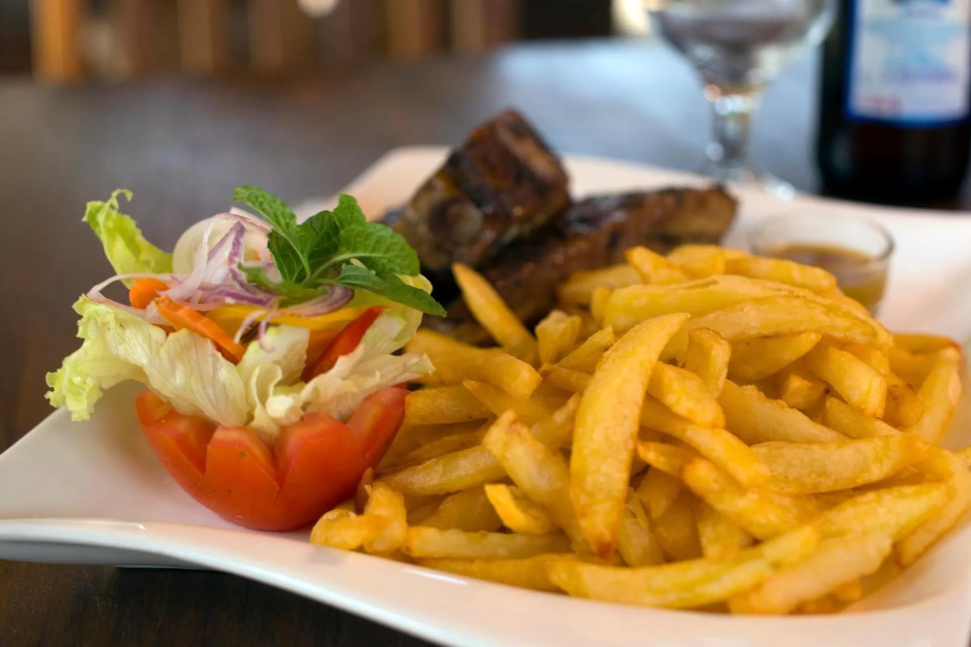 Food and drinks, Food in Entebbe Palm Hotel