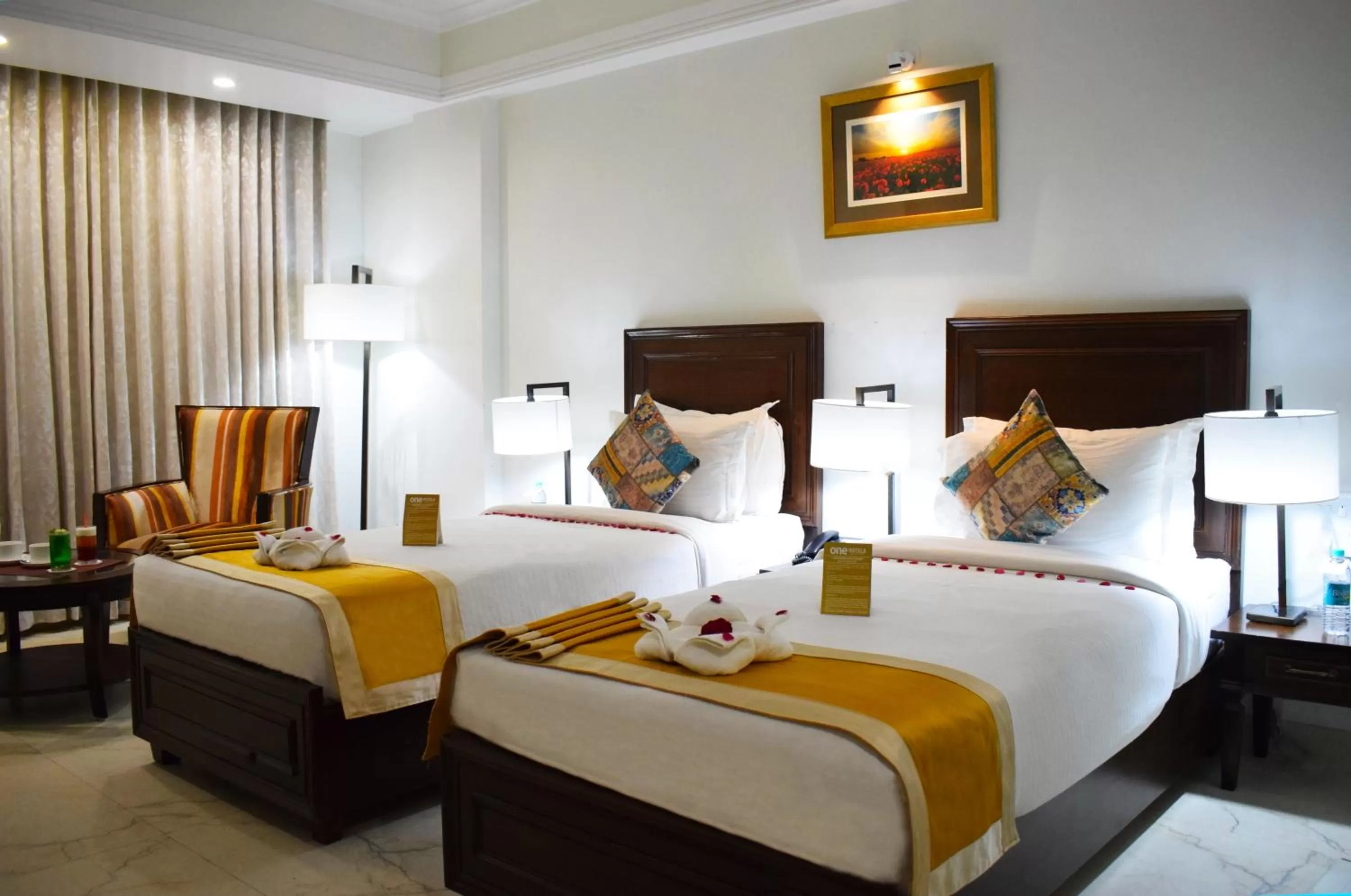 Bed in Green View by Green Tree Hotels