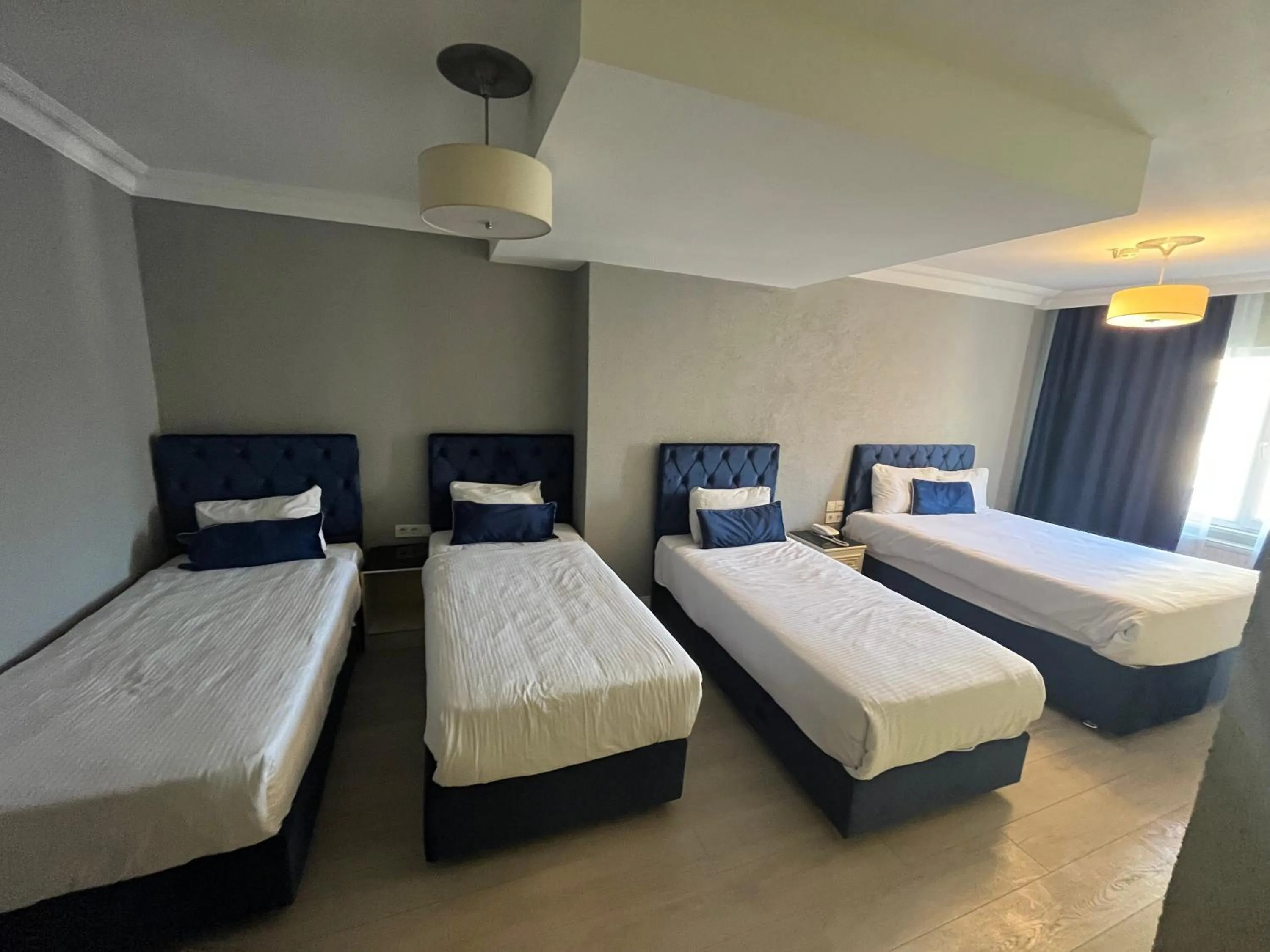 Quadruple Room with Sea View in Seher HOTEL