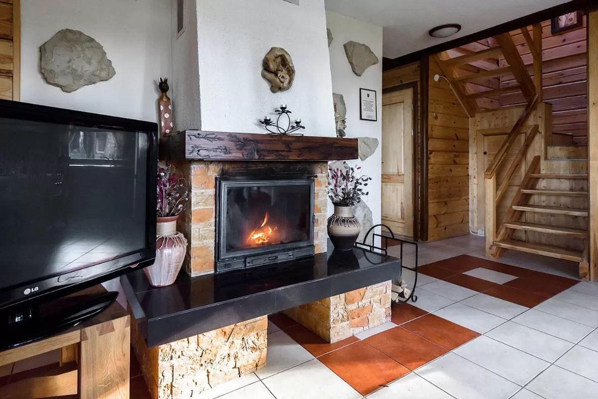 TV/Entertainment Center in Svečių namai Smalvas