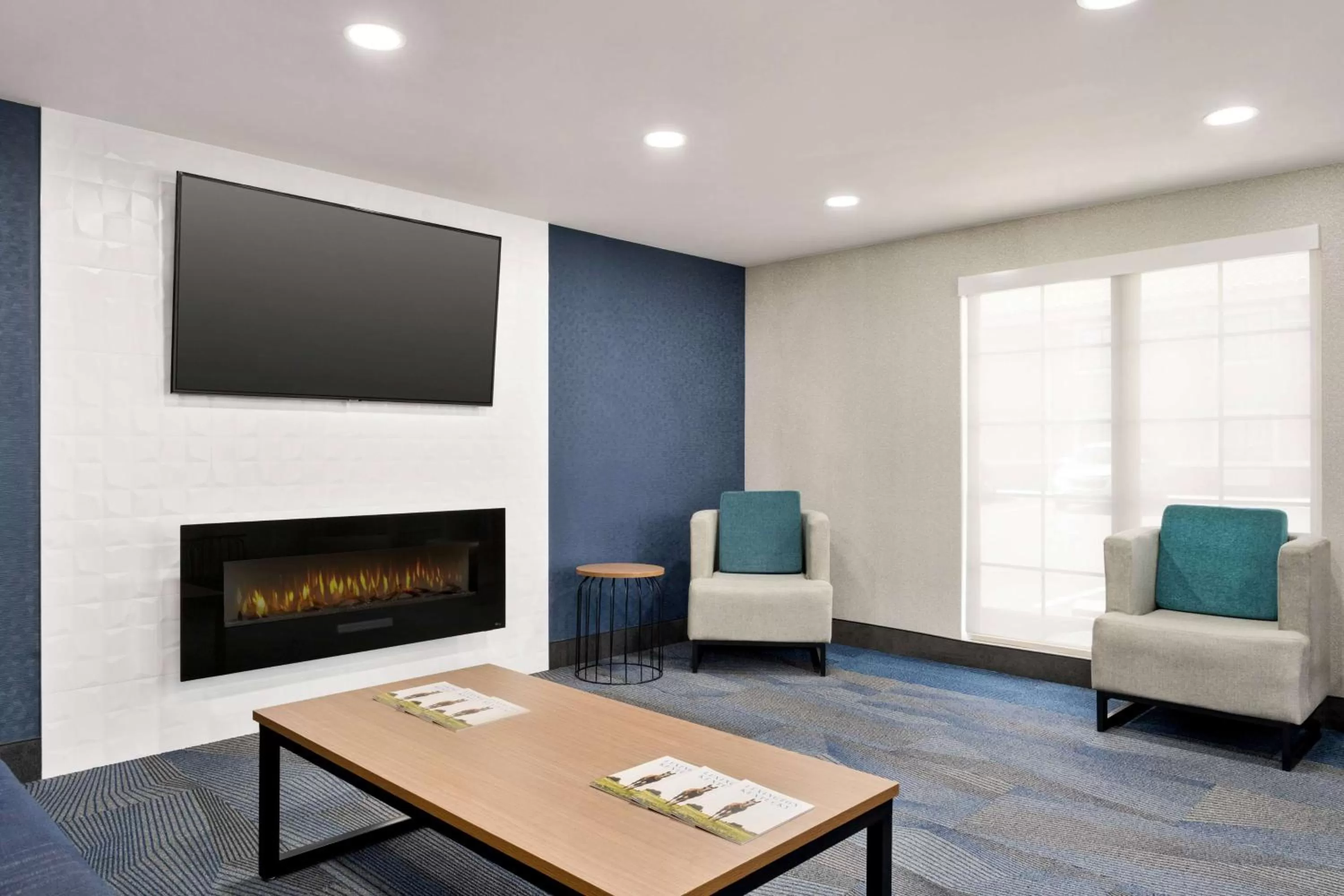 Lobby or reception in La Quinta Inn Lexington-Horse Park