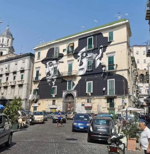 Property Building in B&B Sofi Napoli