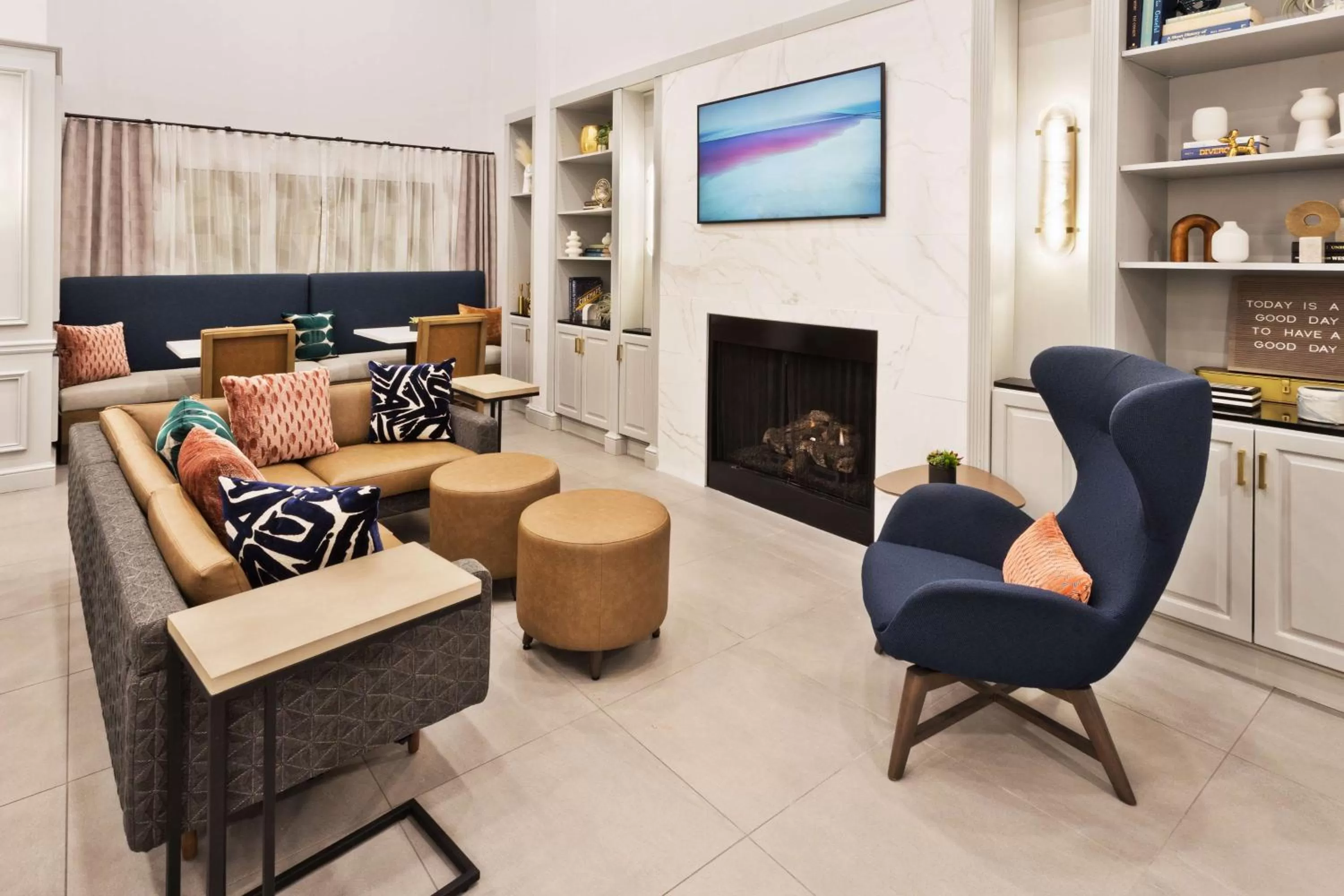 Lobby or reception in Hampton Inn & Suites Lanett/West Point