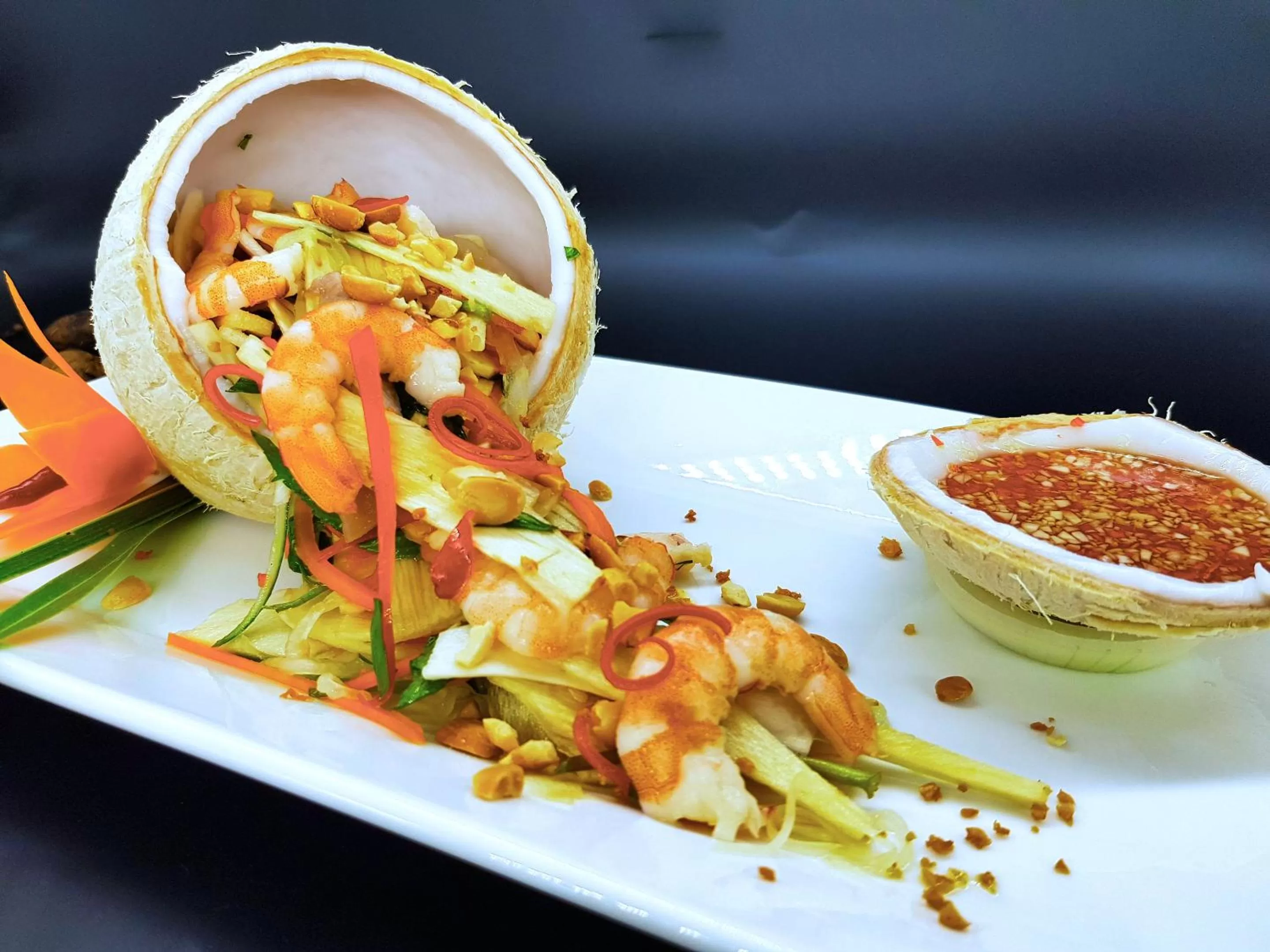 Food close-up in Can Tho Ecolodge