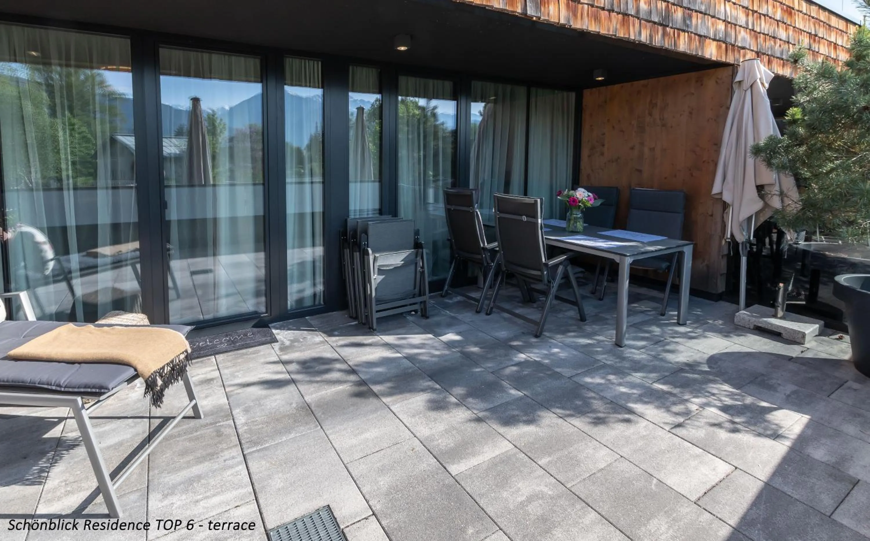 Balcony/Terrace in Schönblick Residence - Absolut Alpine Apartments