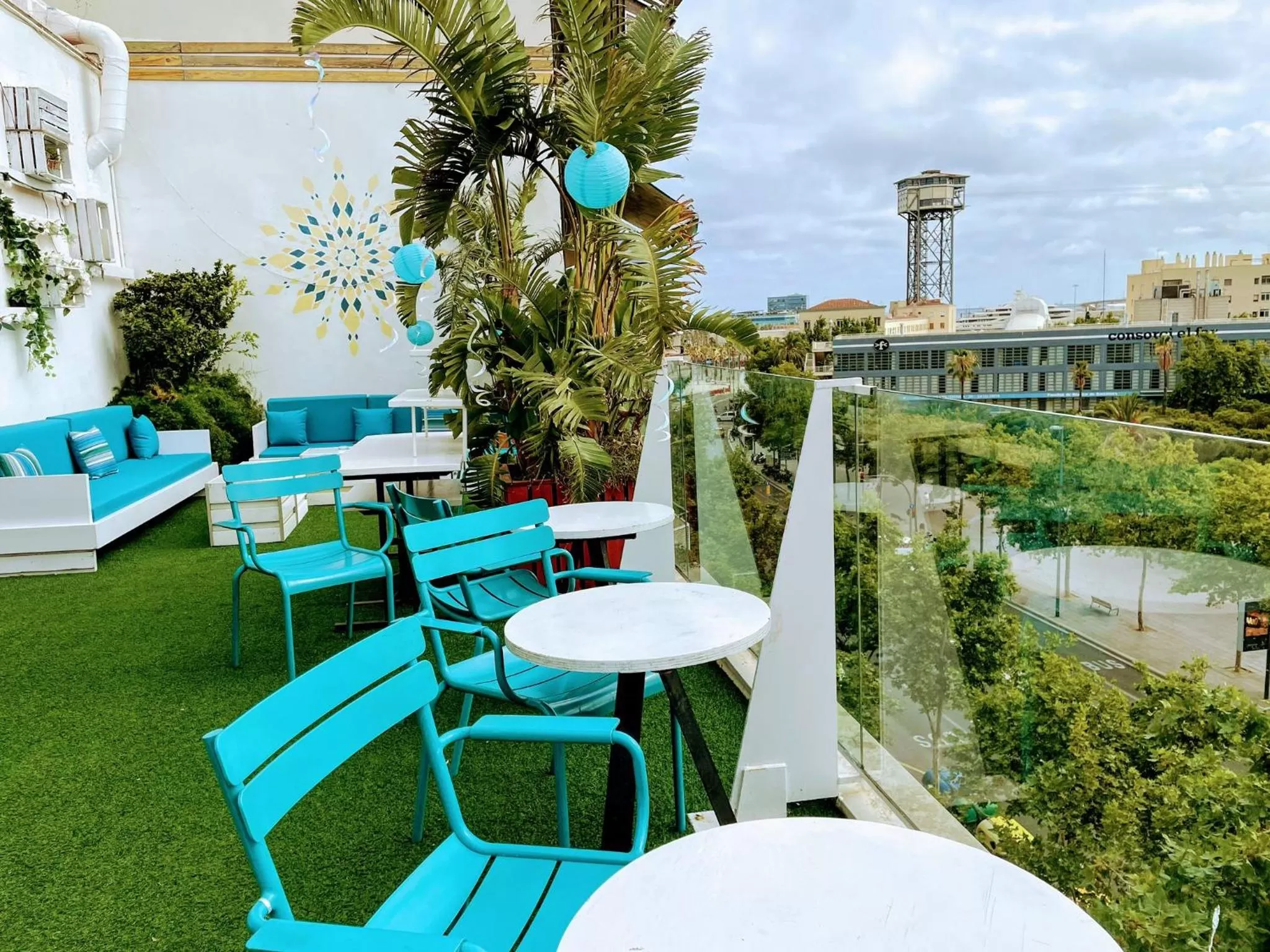 Balcony/Terrace in Hotel 54 Barceloneta