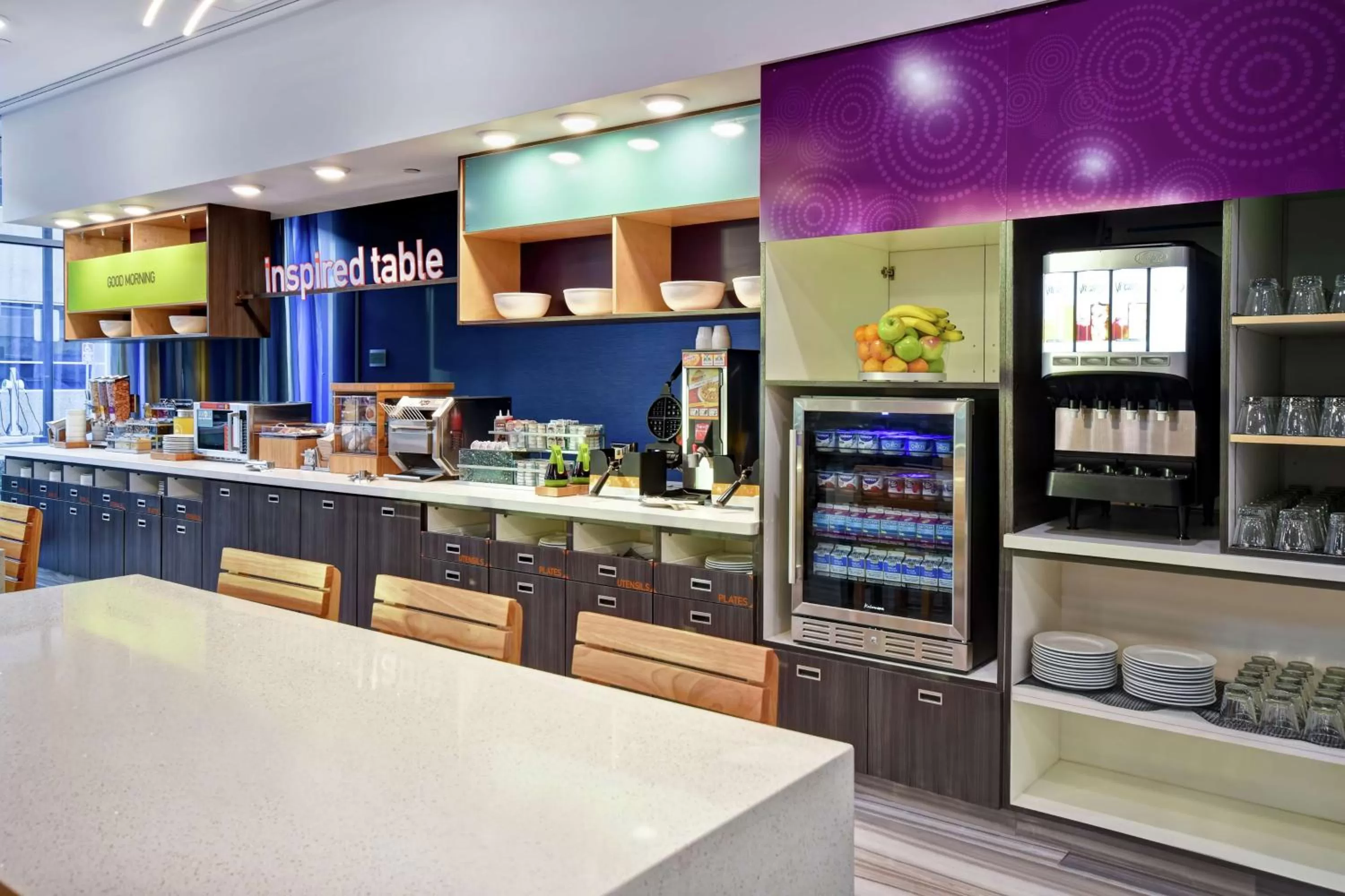 Breakfast in Home2 Suites By Hilton San Francisco Airport North