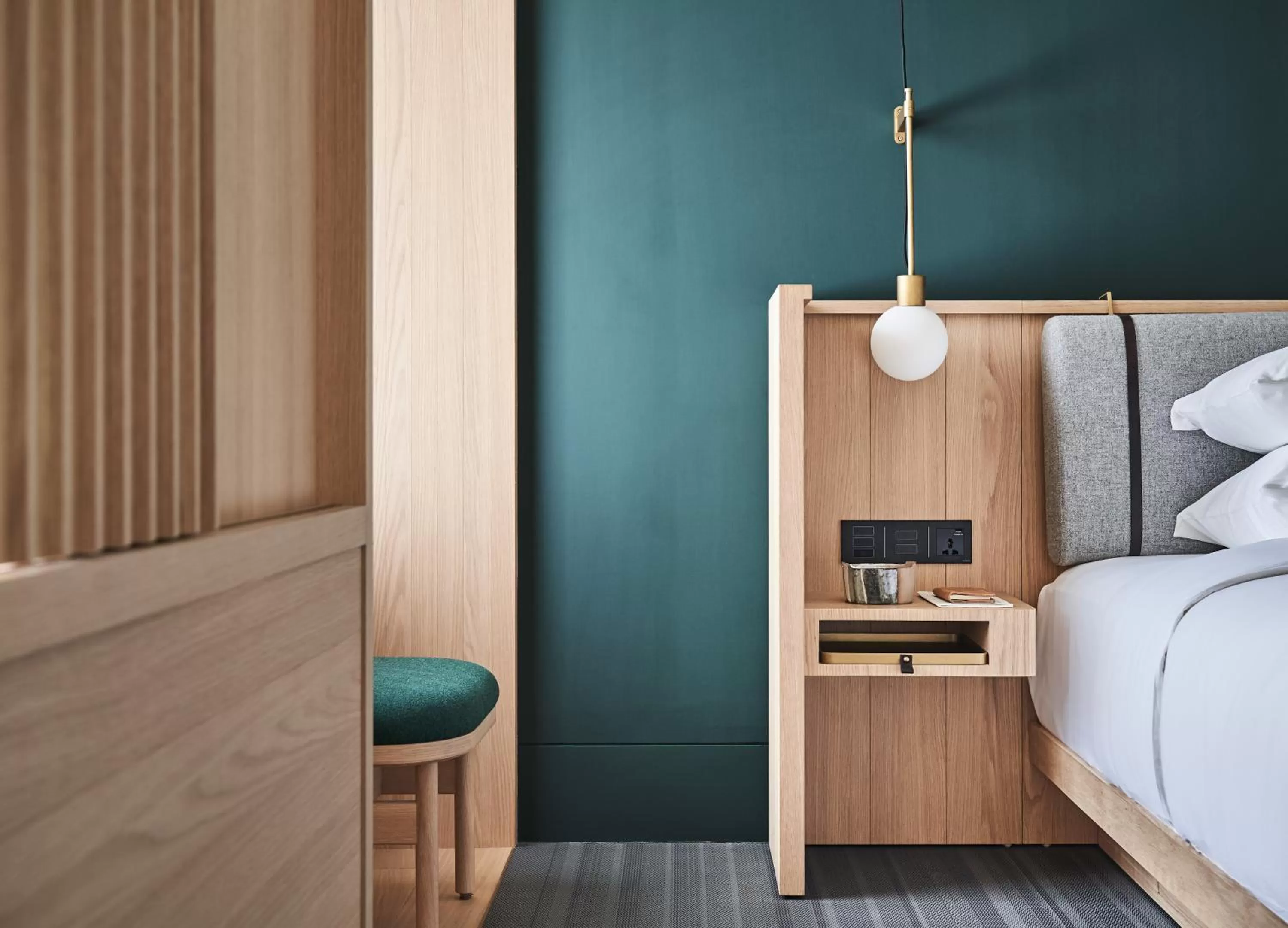 Essential King Room with City View and Balcony in Kimpton Da An Taipei- an IHG Hotel