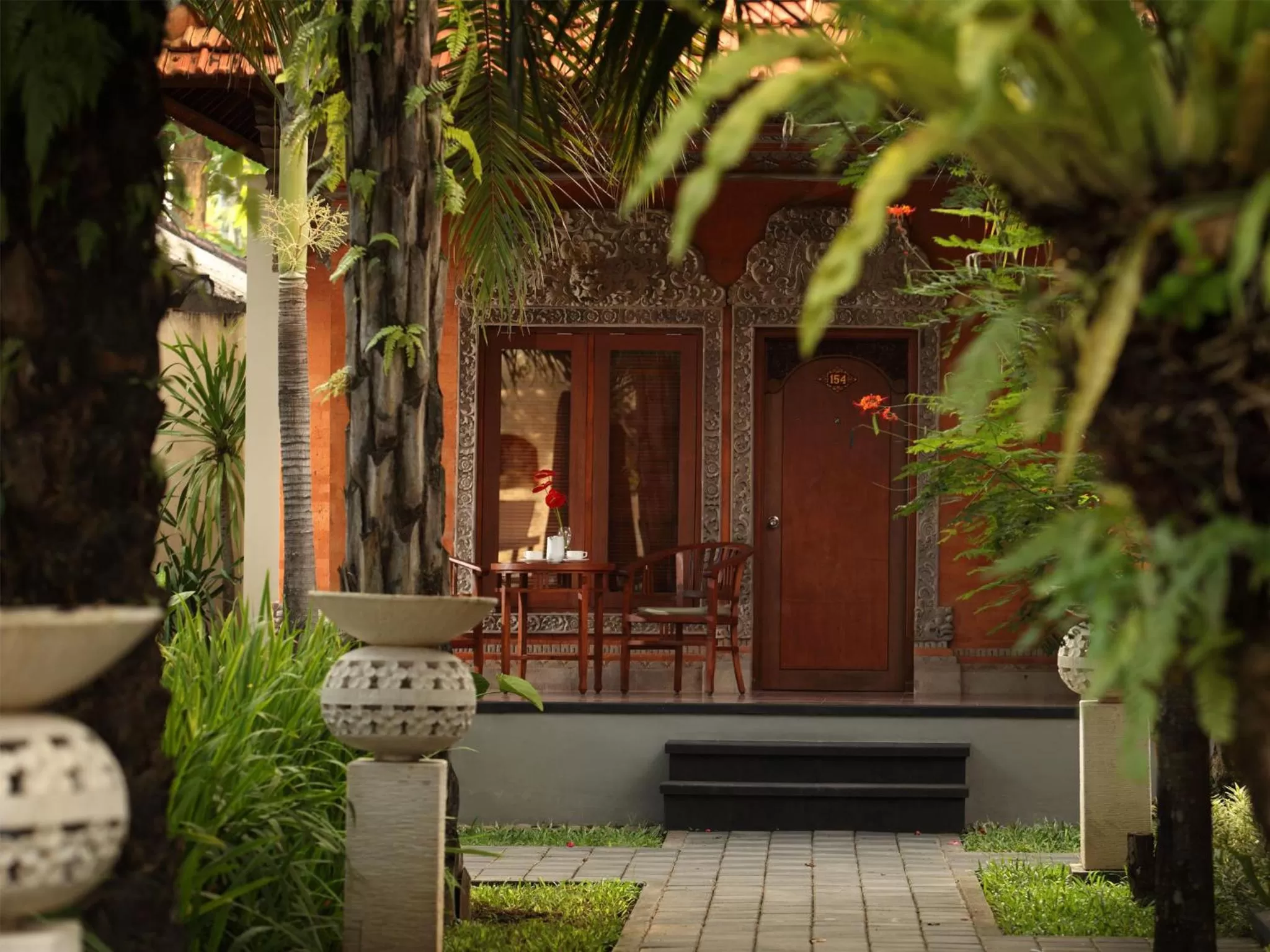 Garden in Griya Santrian a Beach Resort And Spa