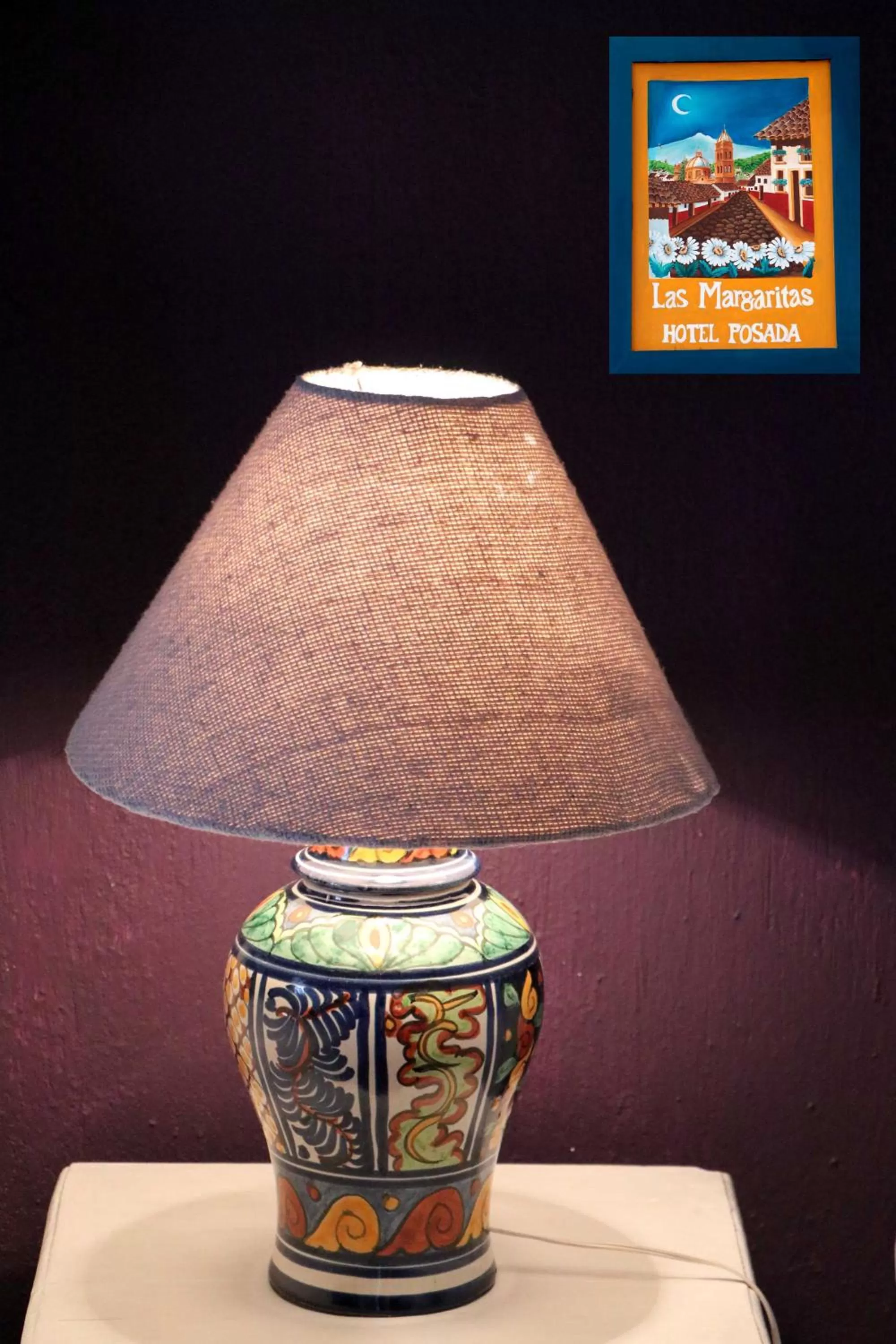 Decorative detail in Las Margaritas Hotel Posada