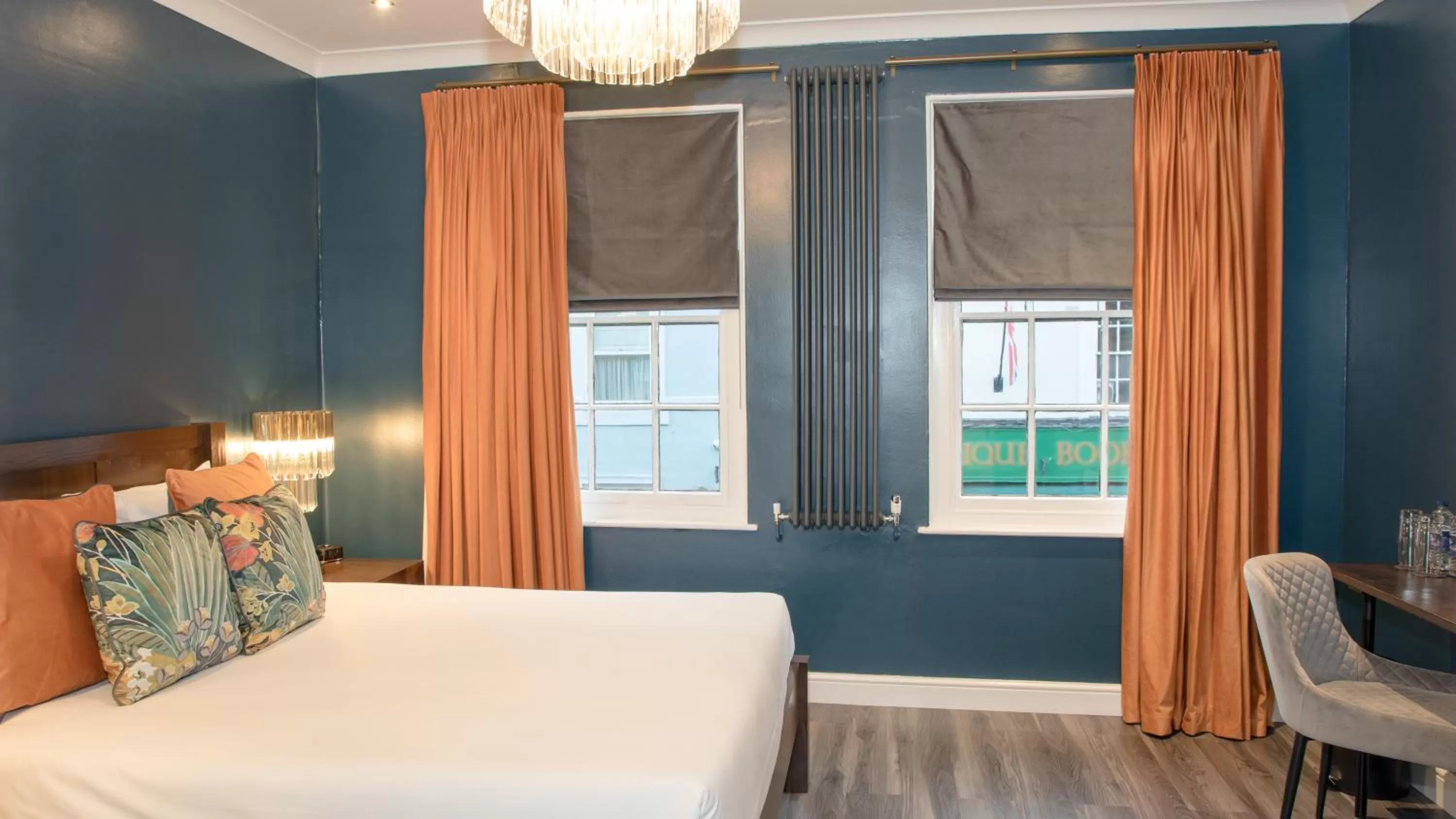 Bed in The Eton Mess Boutique Hotel