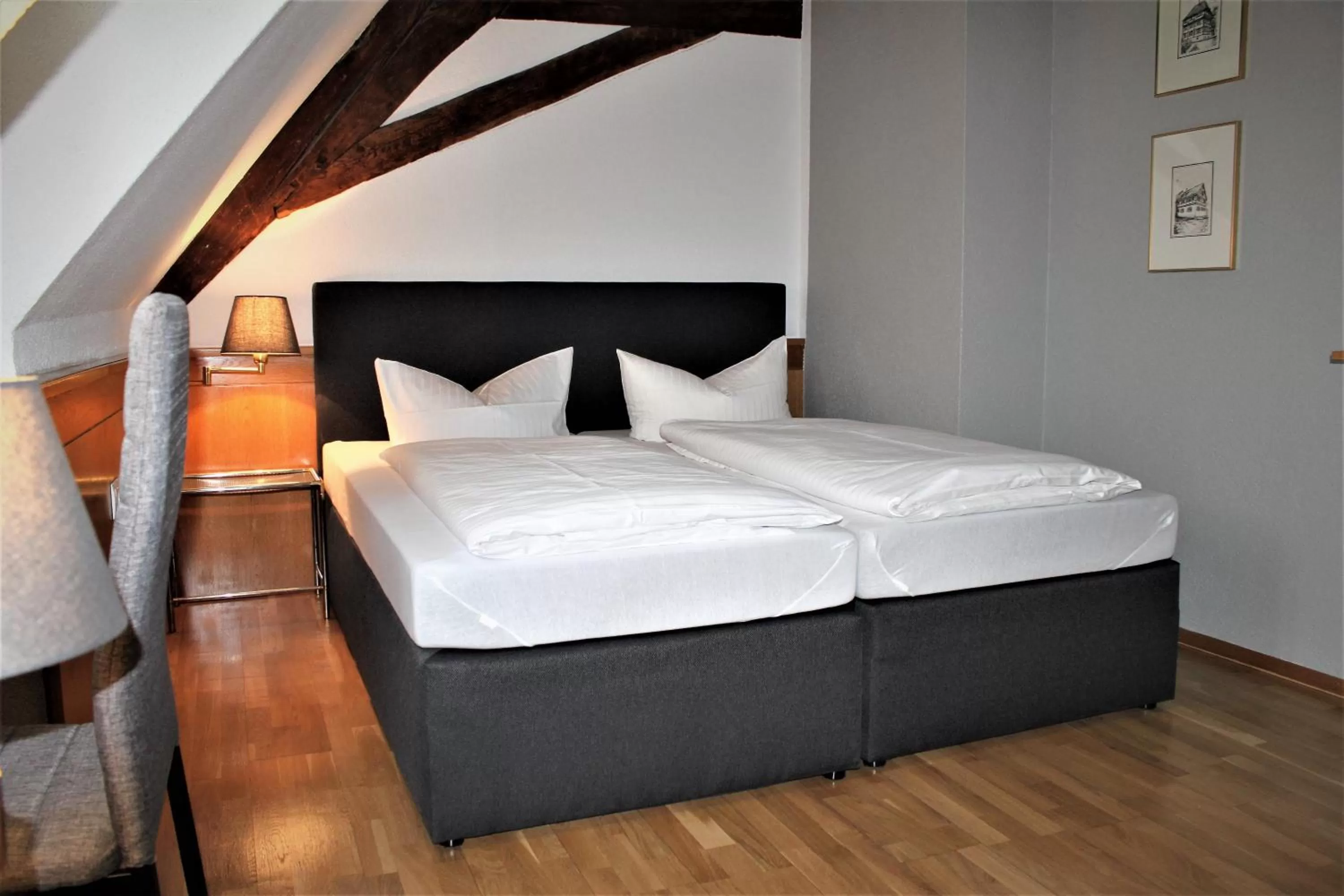 Photo of the whole room, Bed in Hotel Krone