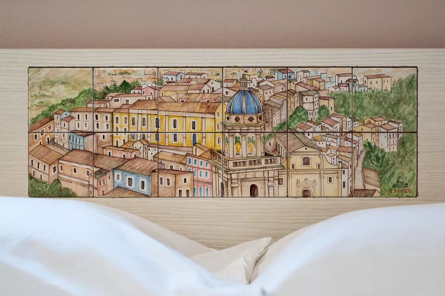 Decorative detail in Il Baiocco