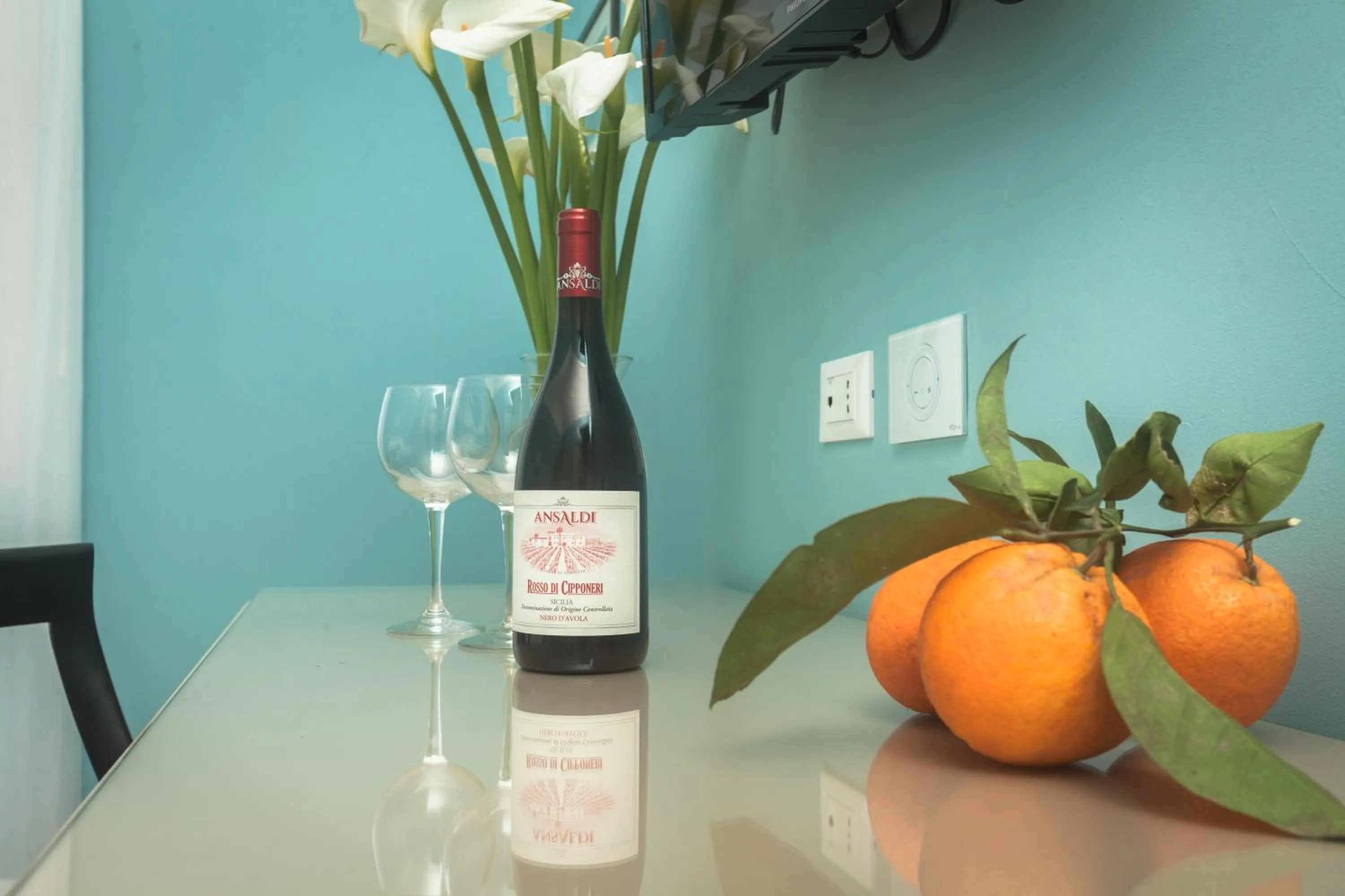 Alcoholic drinks in Agriturismo Baglio Donnafranca Wine Resort