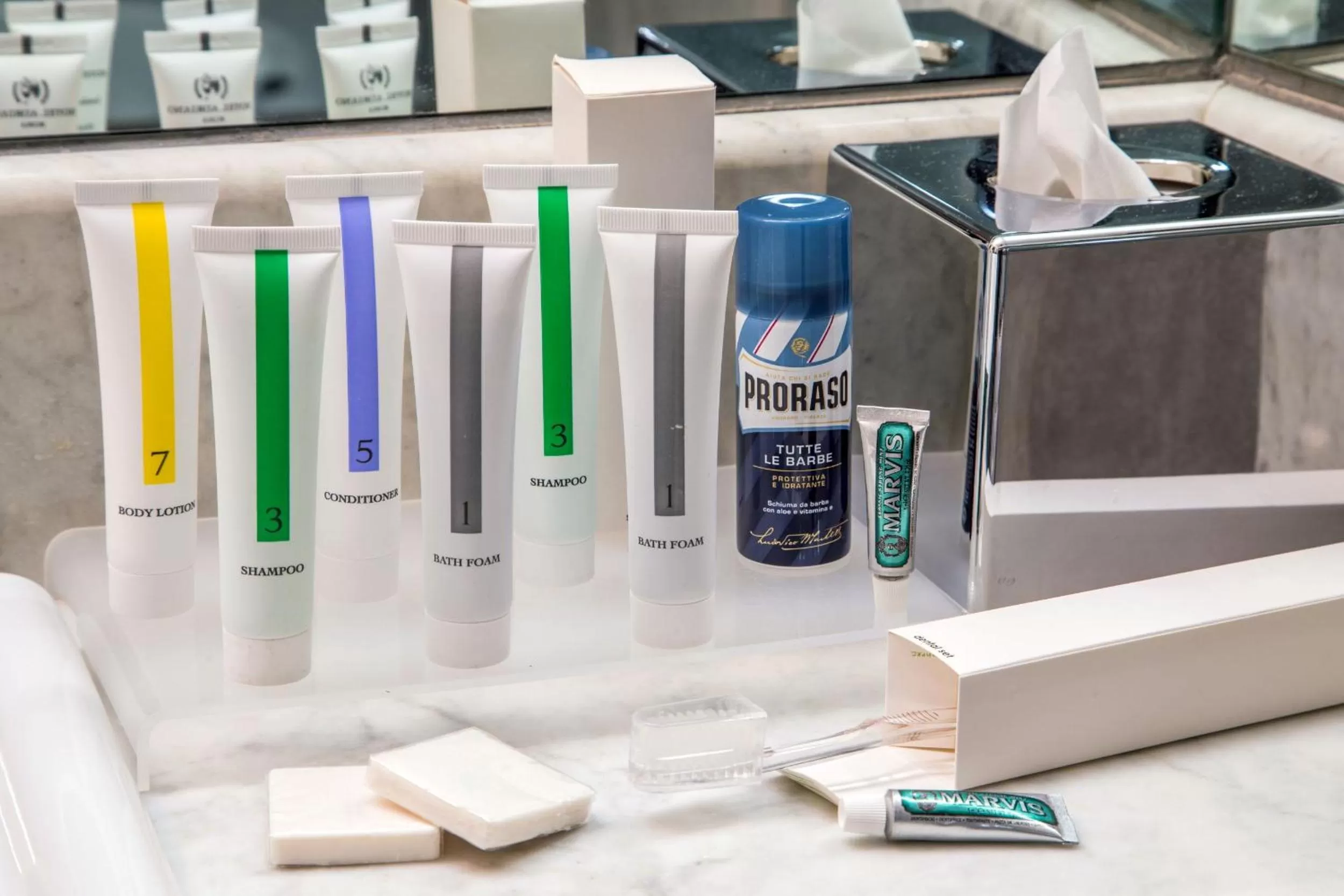 Bathroom in Hotel Adriano