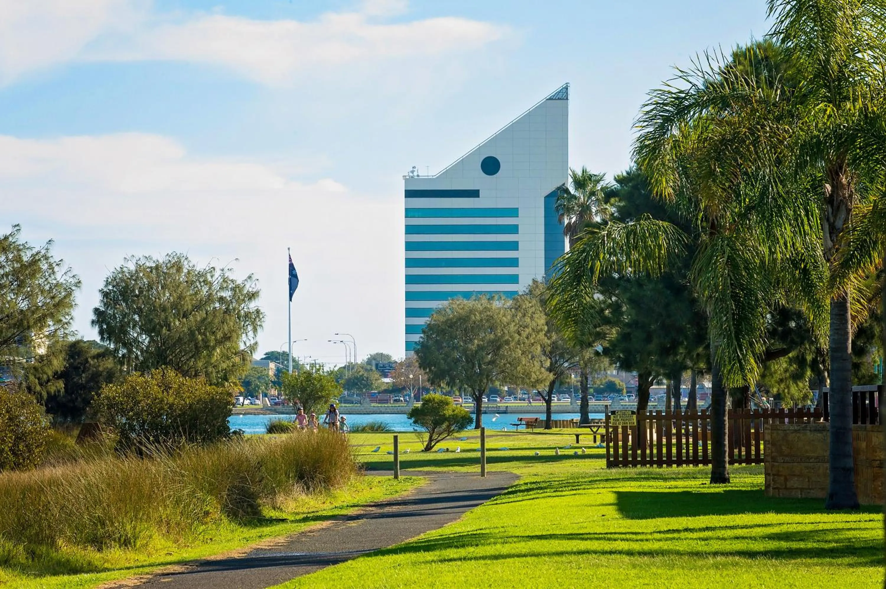 Garden view in Discovery Parks - Bunbury Foreshore