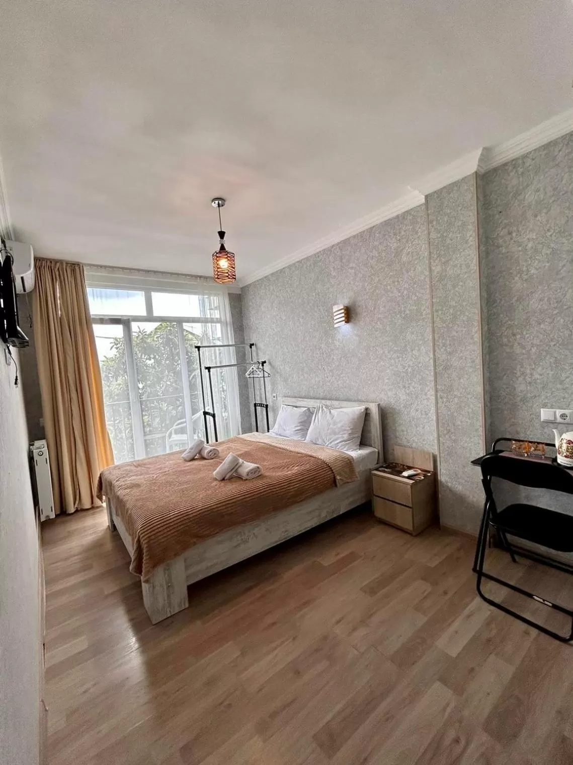 Bed in Hotel Marioni