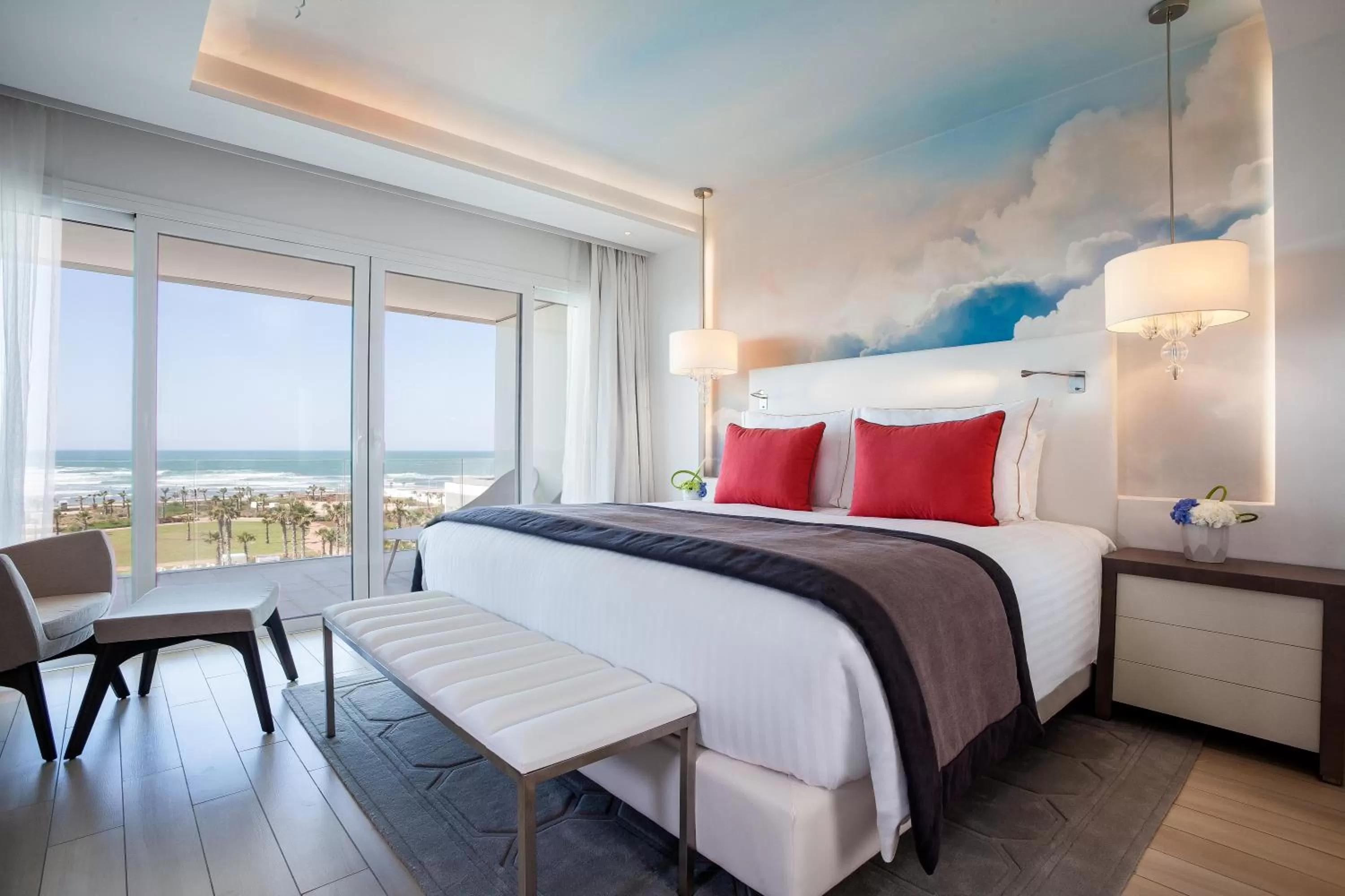 Bedroom, Bed in Vichy Célestins Spa Hôtel Casablanca