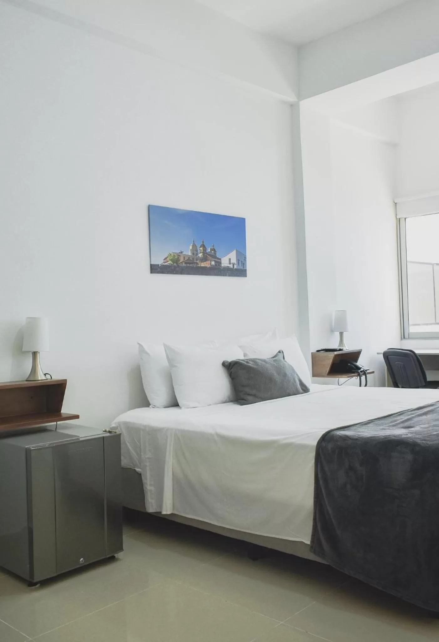 Bed in Hotel El Marqués De Manga