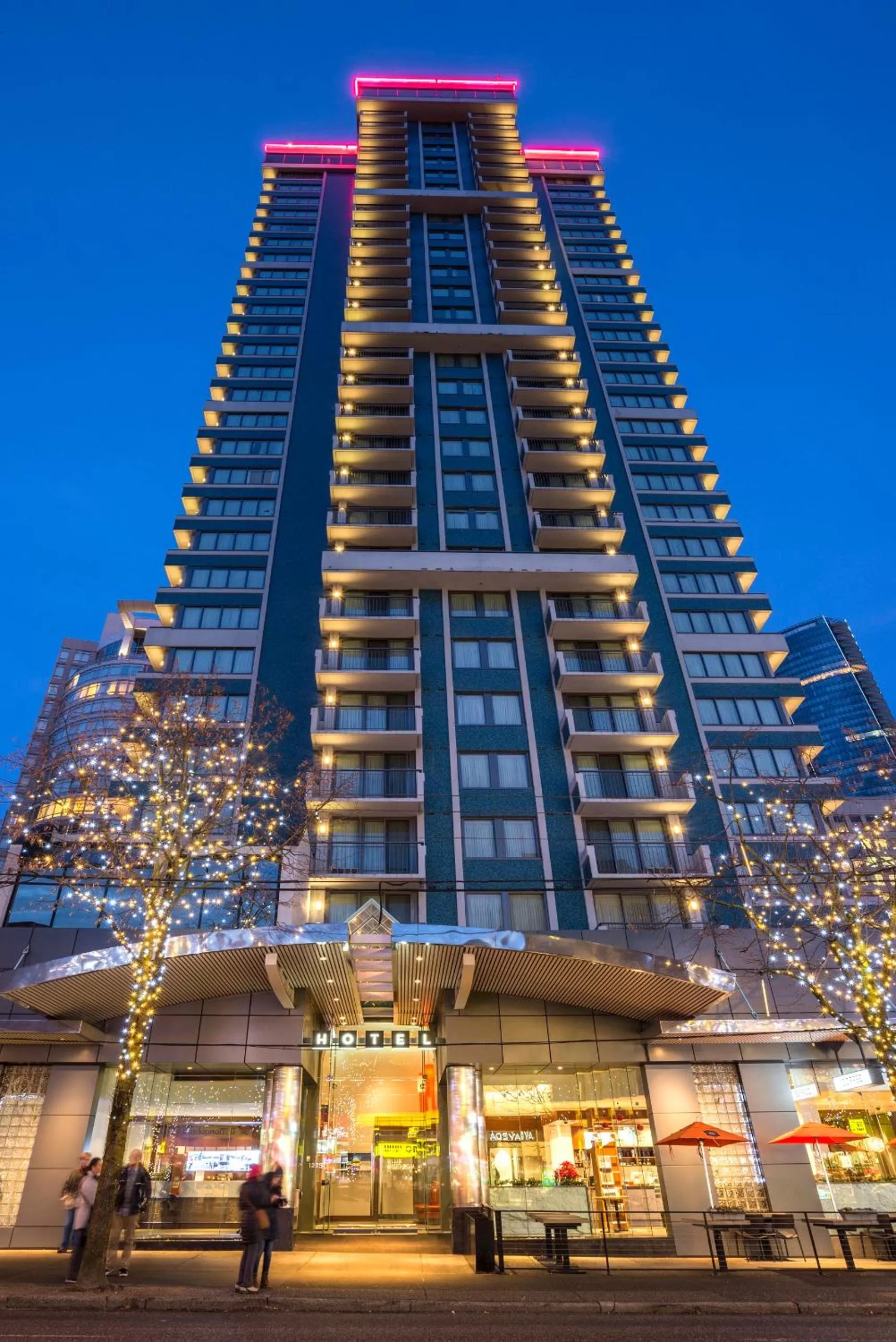 Property building in Blue Horizon Hotel