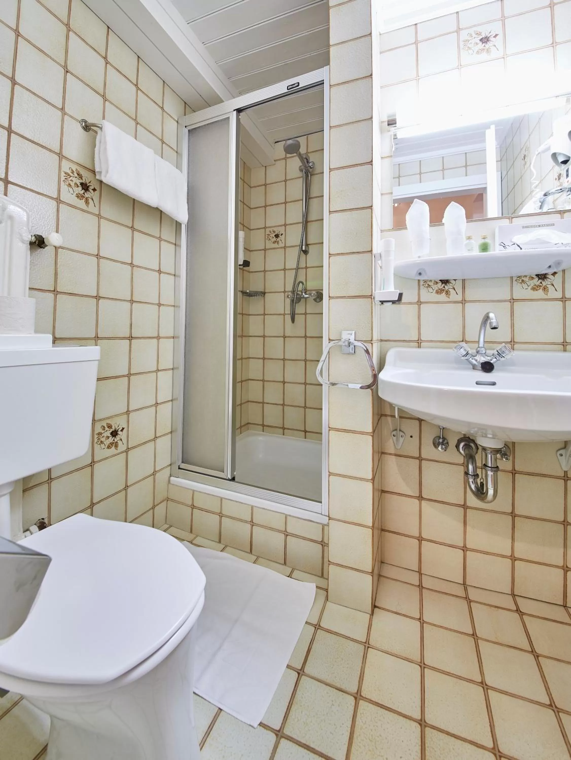 Bathroom in Stammhaus im Hotel Alpine Palace