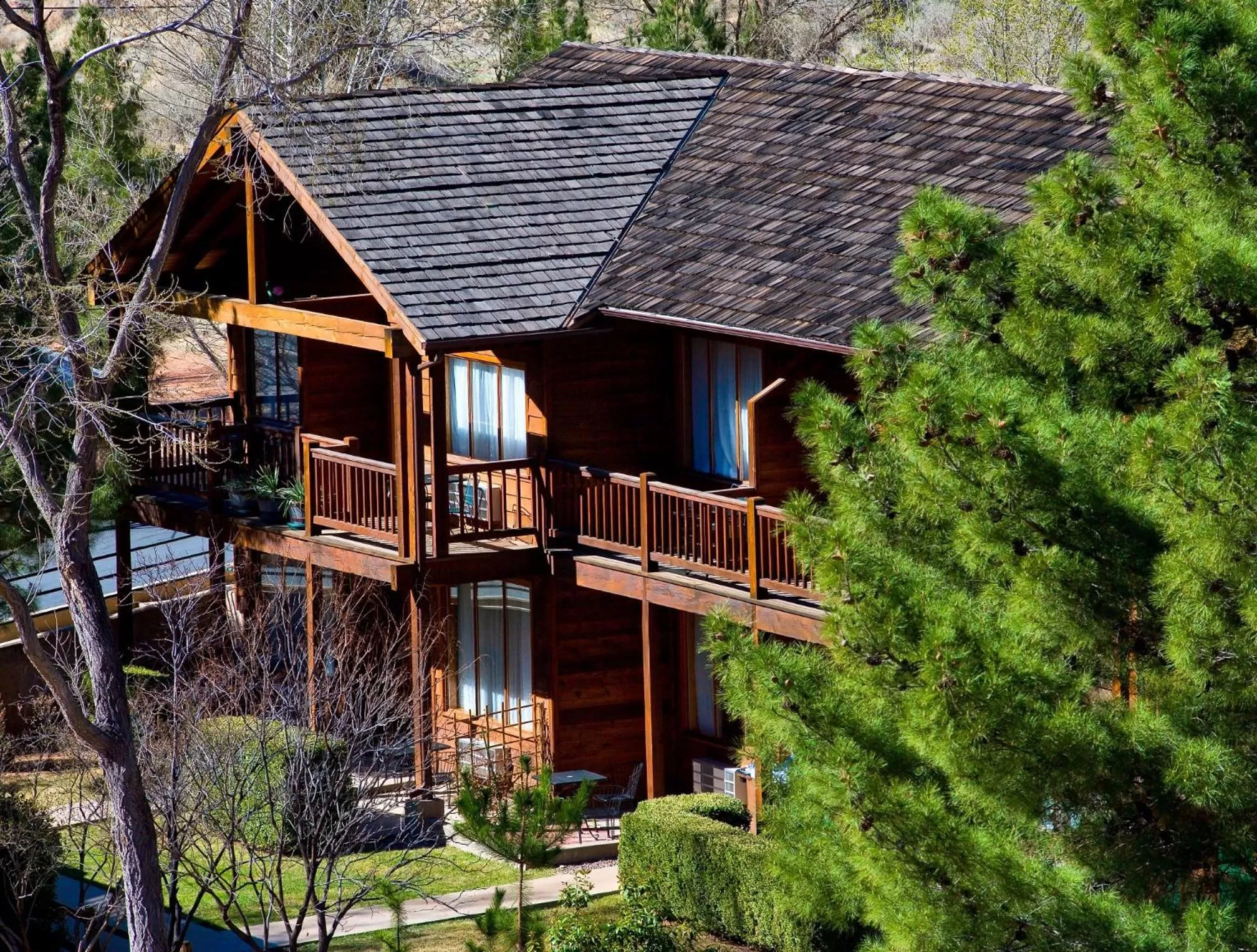 Bird's eye view, Property Building in Flanigan`s Resort and Spa