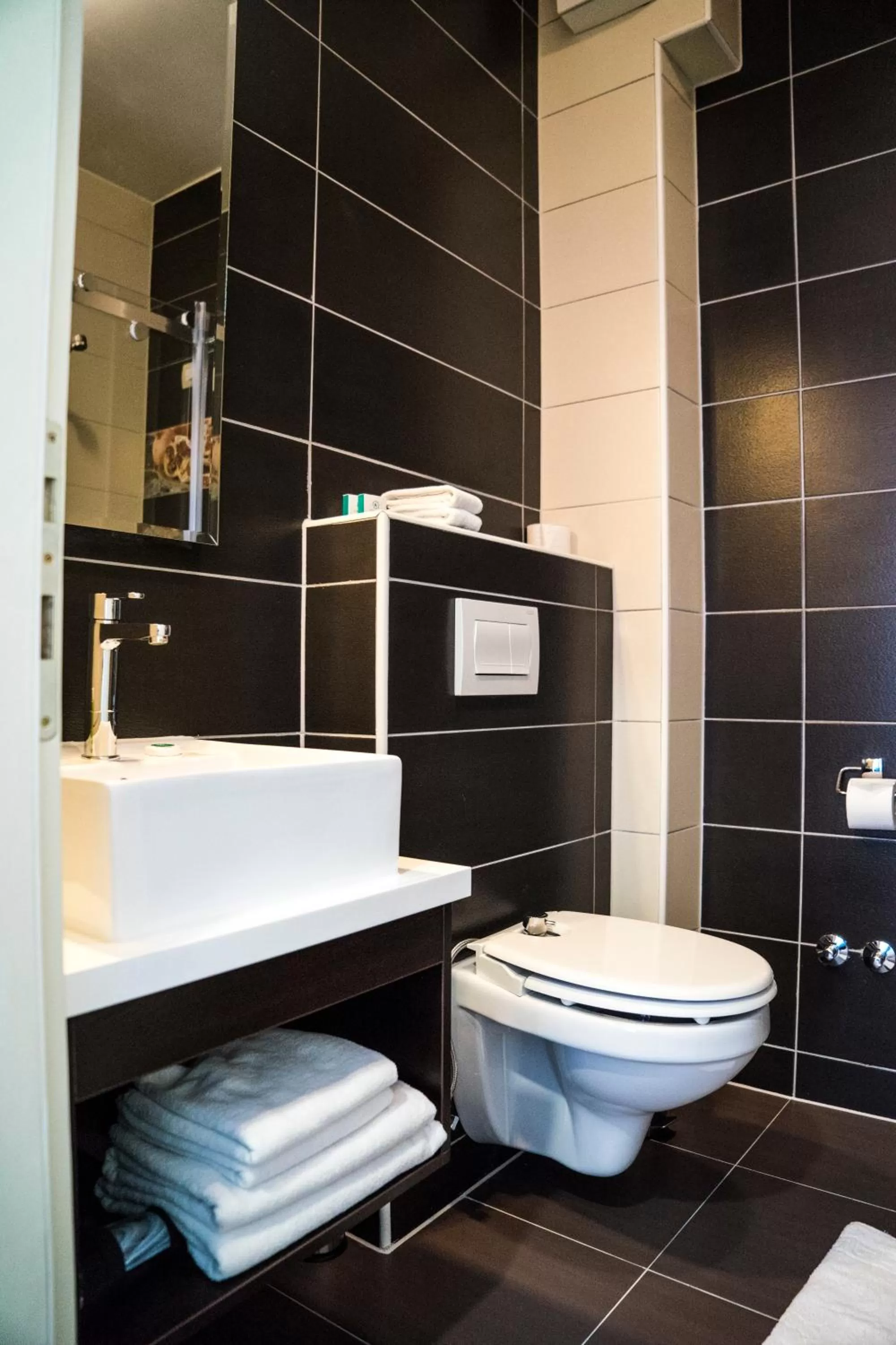 Shower in Hotel Kapetanovina