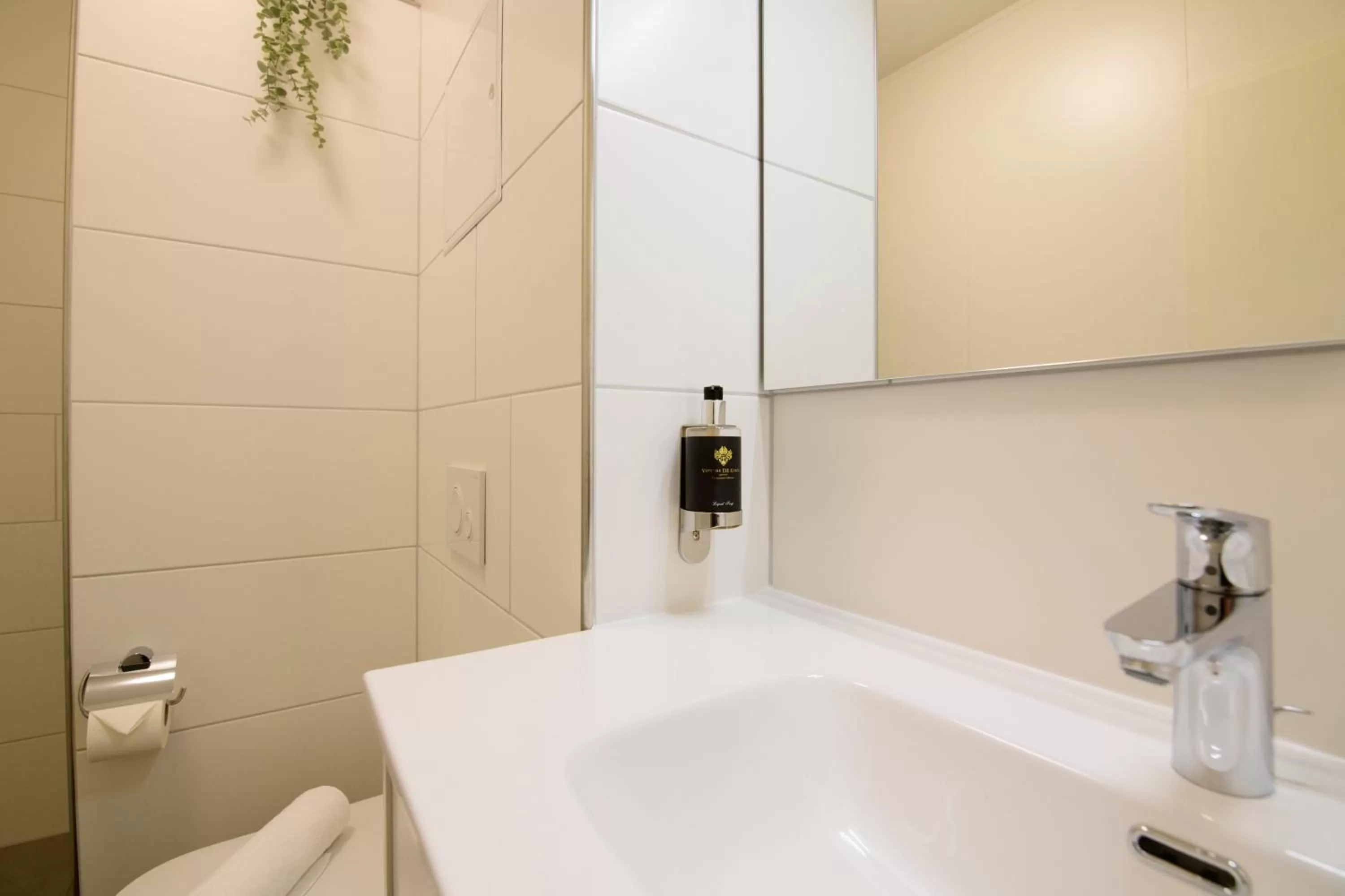 Bathroom in Smart & Stay Aparthotel Saarbrücken Süd - Self-Check-In - Free Parking