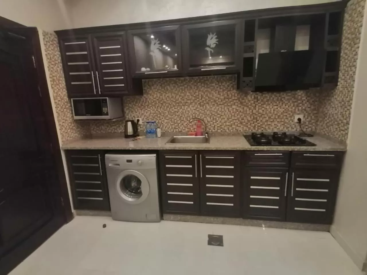 Kitchen or kitchenette, Kitchen/Kitchenette in Al-Ahlam Hotel Apartments