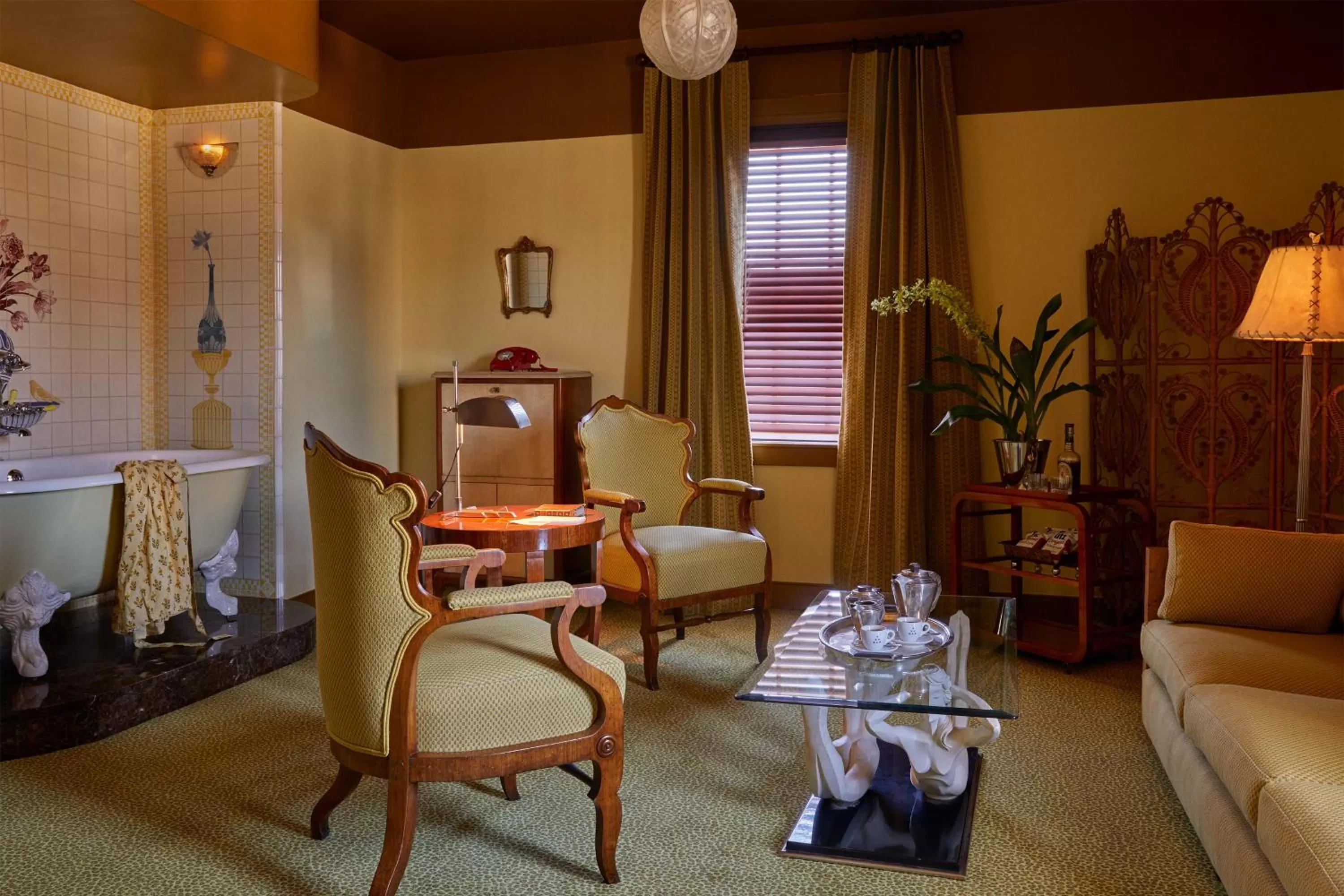 Living room in Hotel Ulysses, a Member of Design Hotels