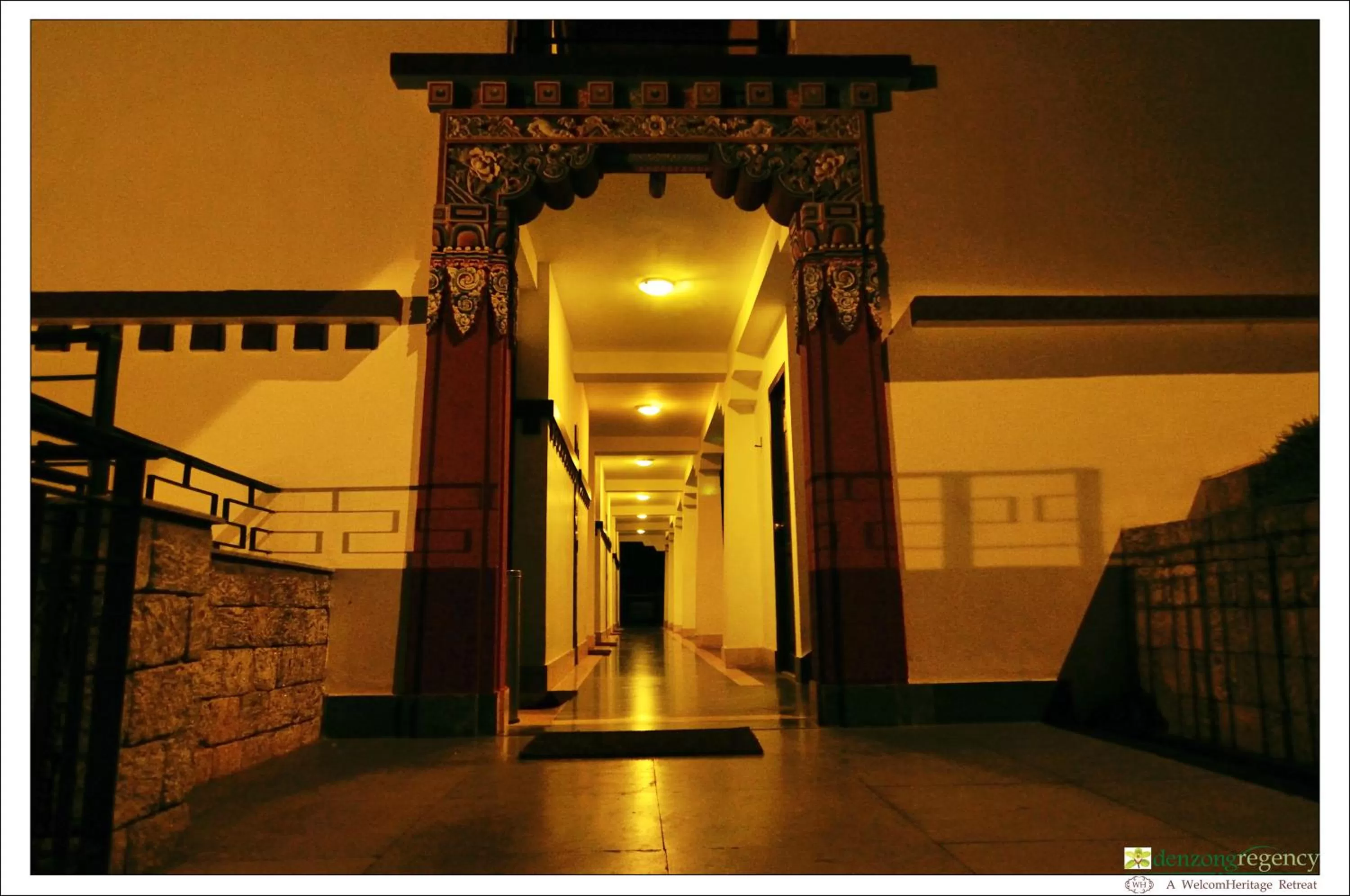 Decorative detail in Denzong Regency- Luxury Mountain Retreat Spa & Casino