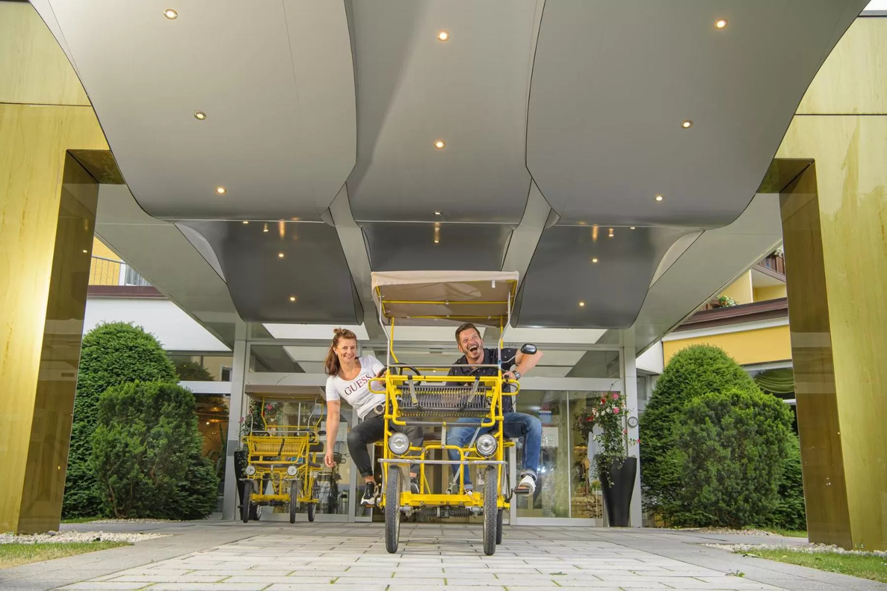 Facade/entrance in Johannesbad Hotel Palace - Kinder bis 11 kostenfrei bis Dez