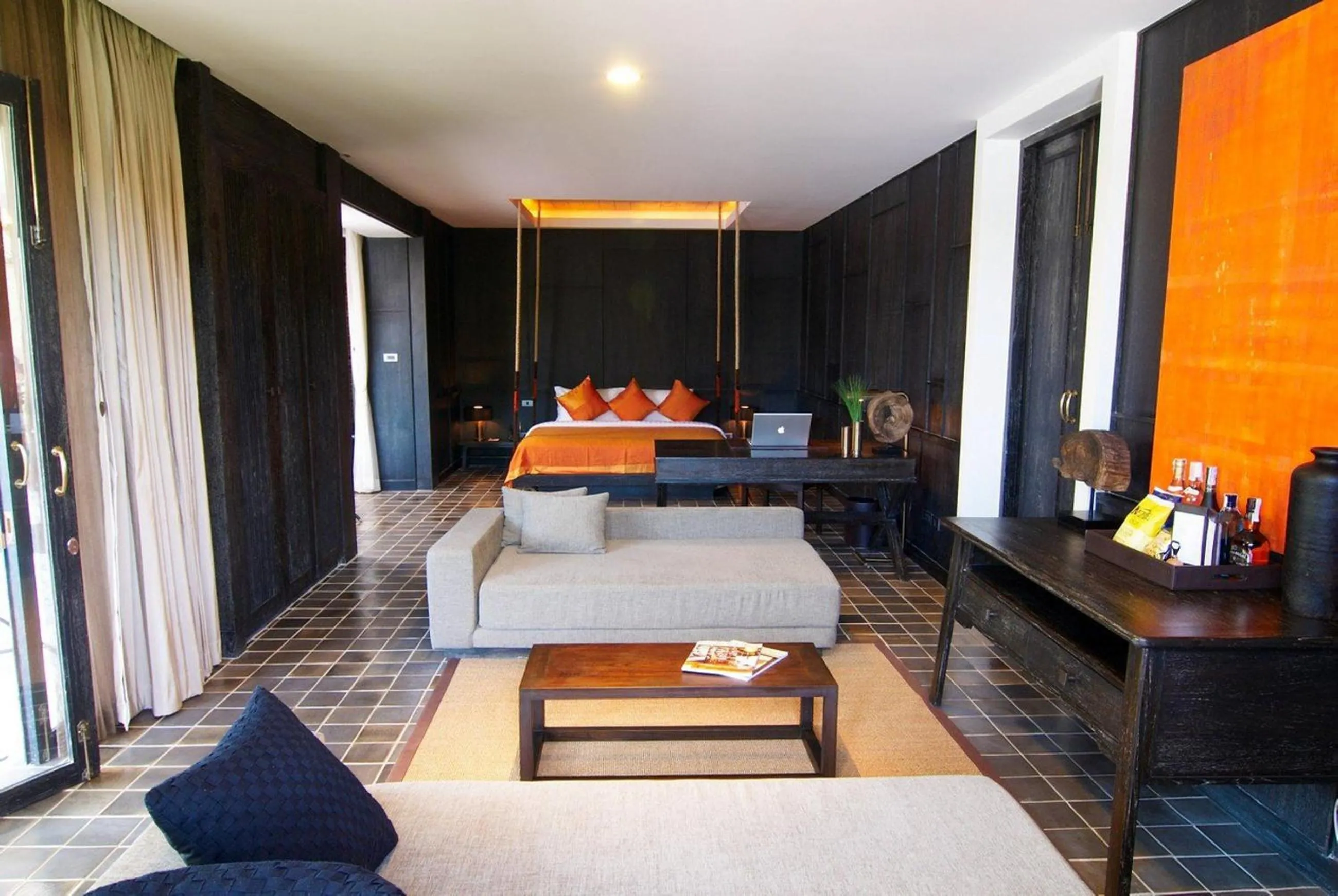 Photo of the whole room, Bed in Aruntara Riverside Boutique Hotel