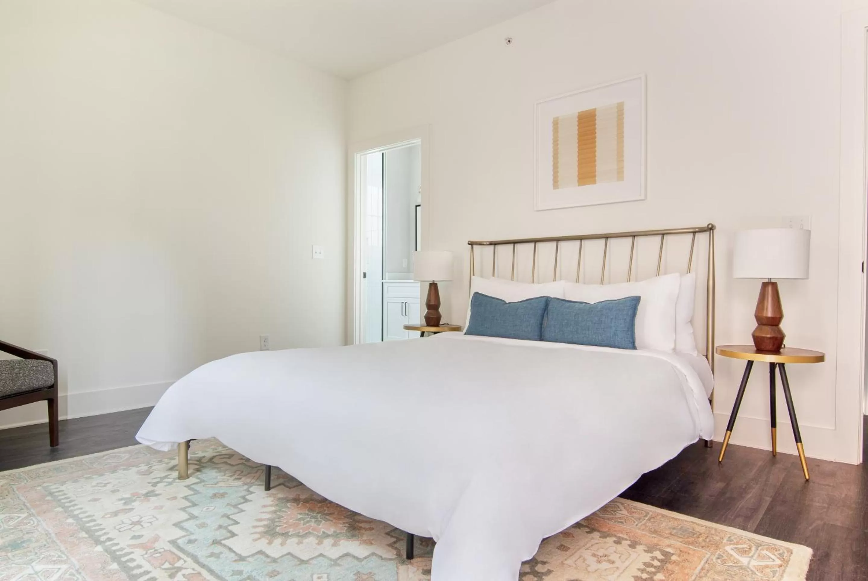 Living room, Bed in Sonder at Ziel Haus