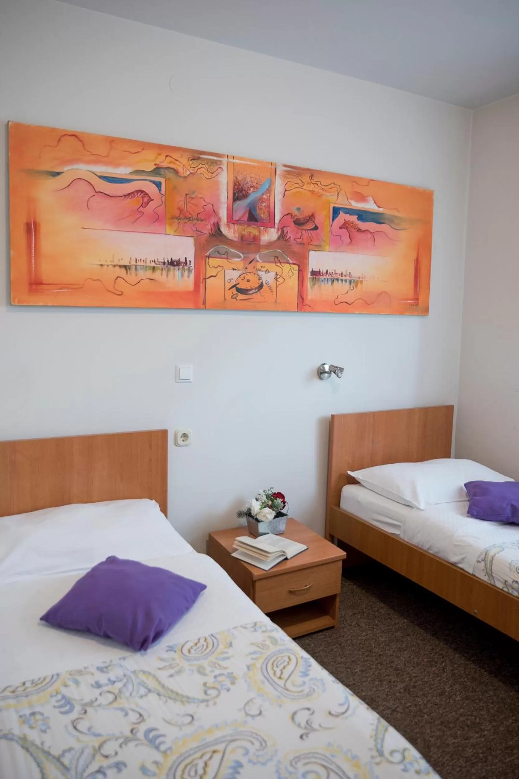 Bed in Hotel Fala Zagreb