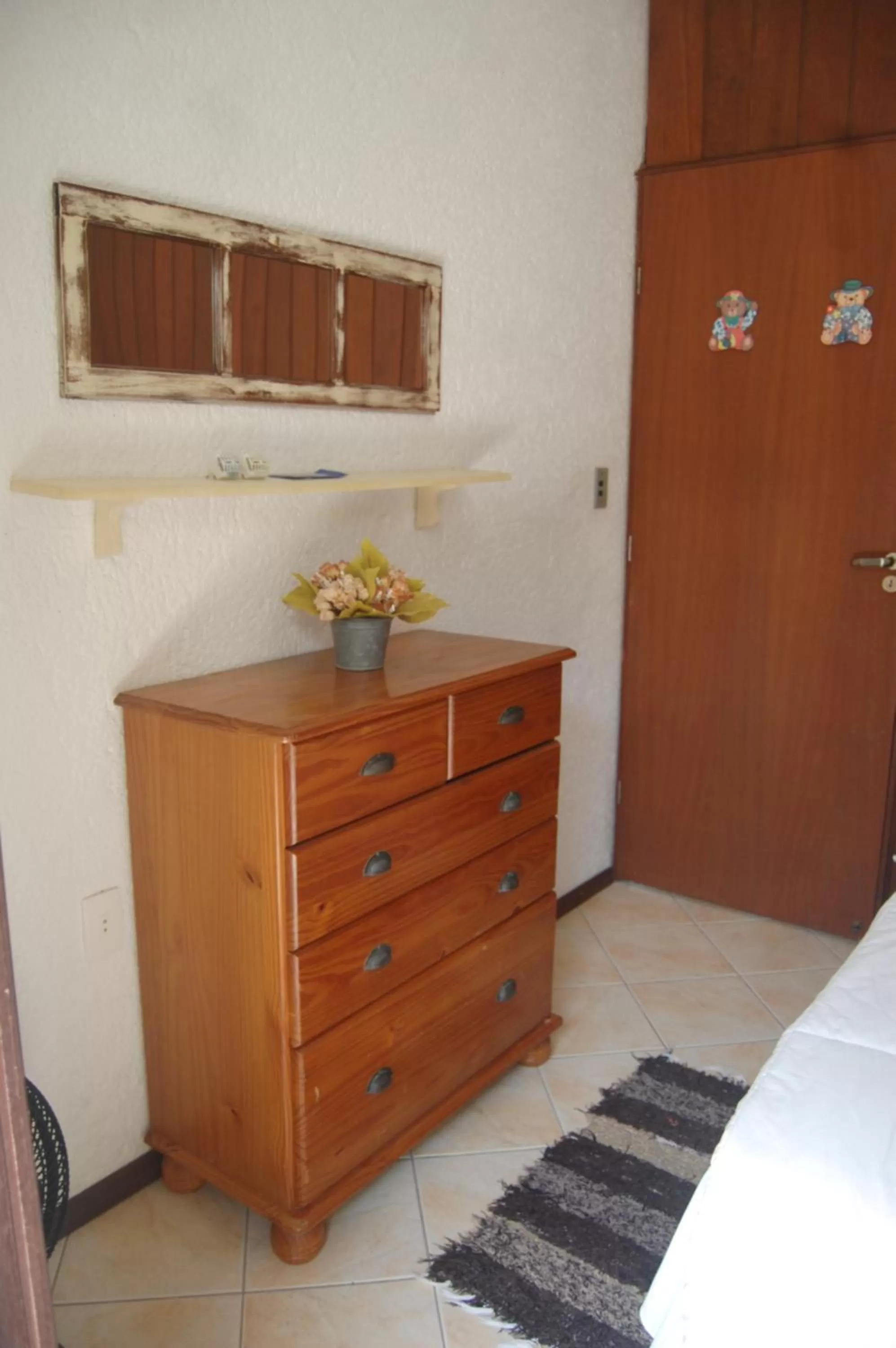 Bed in Pousada Santa Genoveva campeche