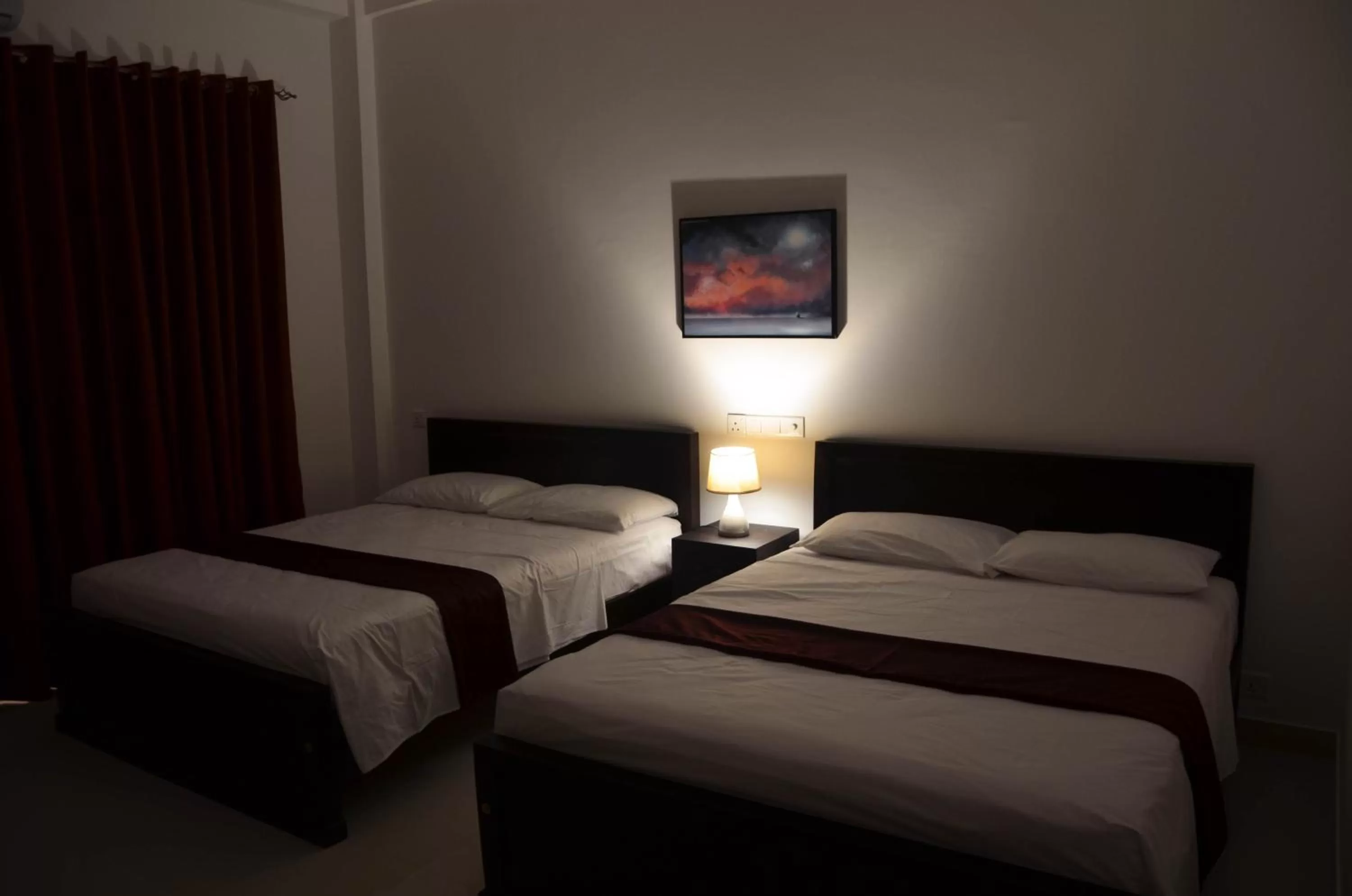 Bed in Kandy Rivers Edge Nature Resort