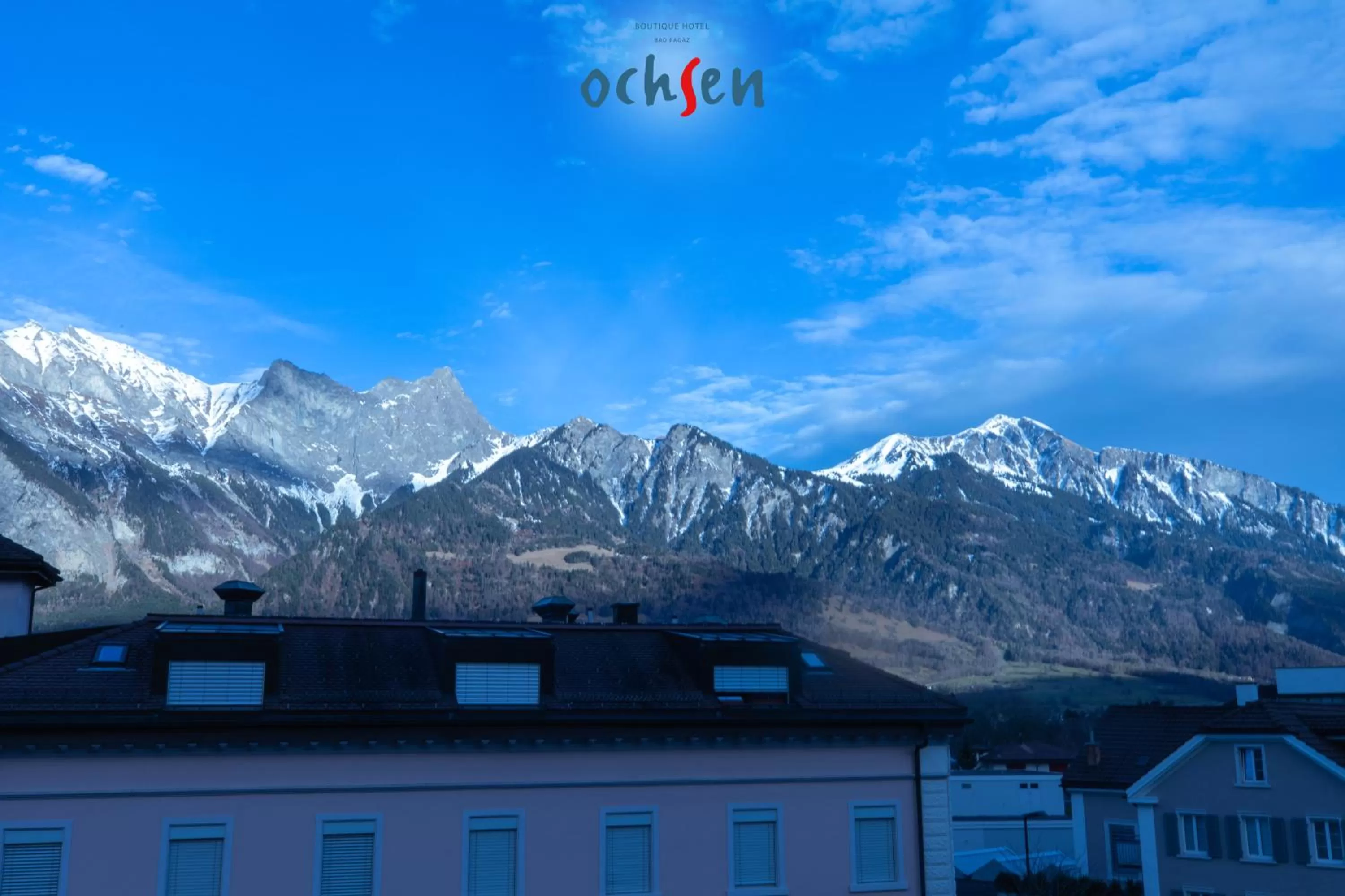 Mountain view in Boutique Hotel OchSen Self-Check-In