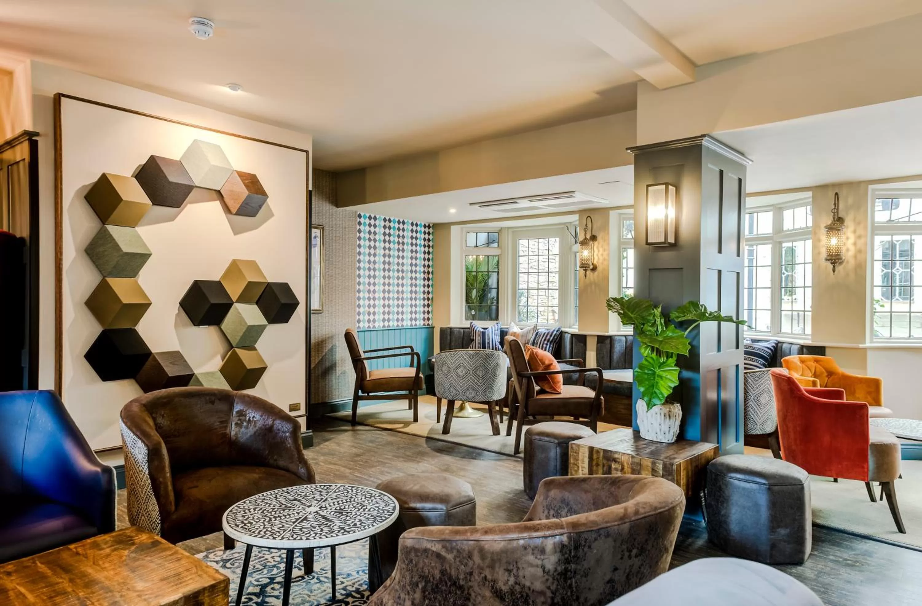 Lounge or bar in The George Hotel Colchester