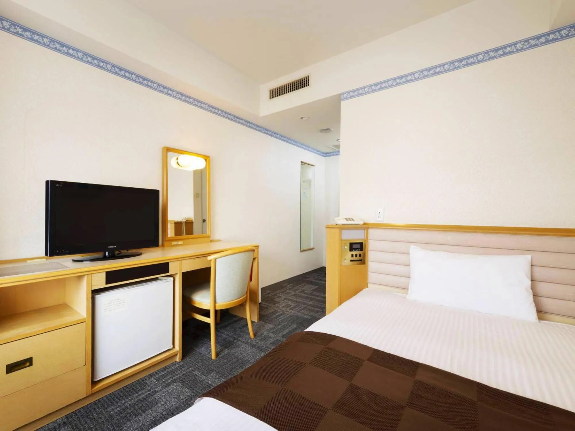 Bed in Hotel Sapporo Garden Palace