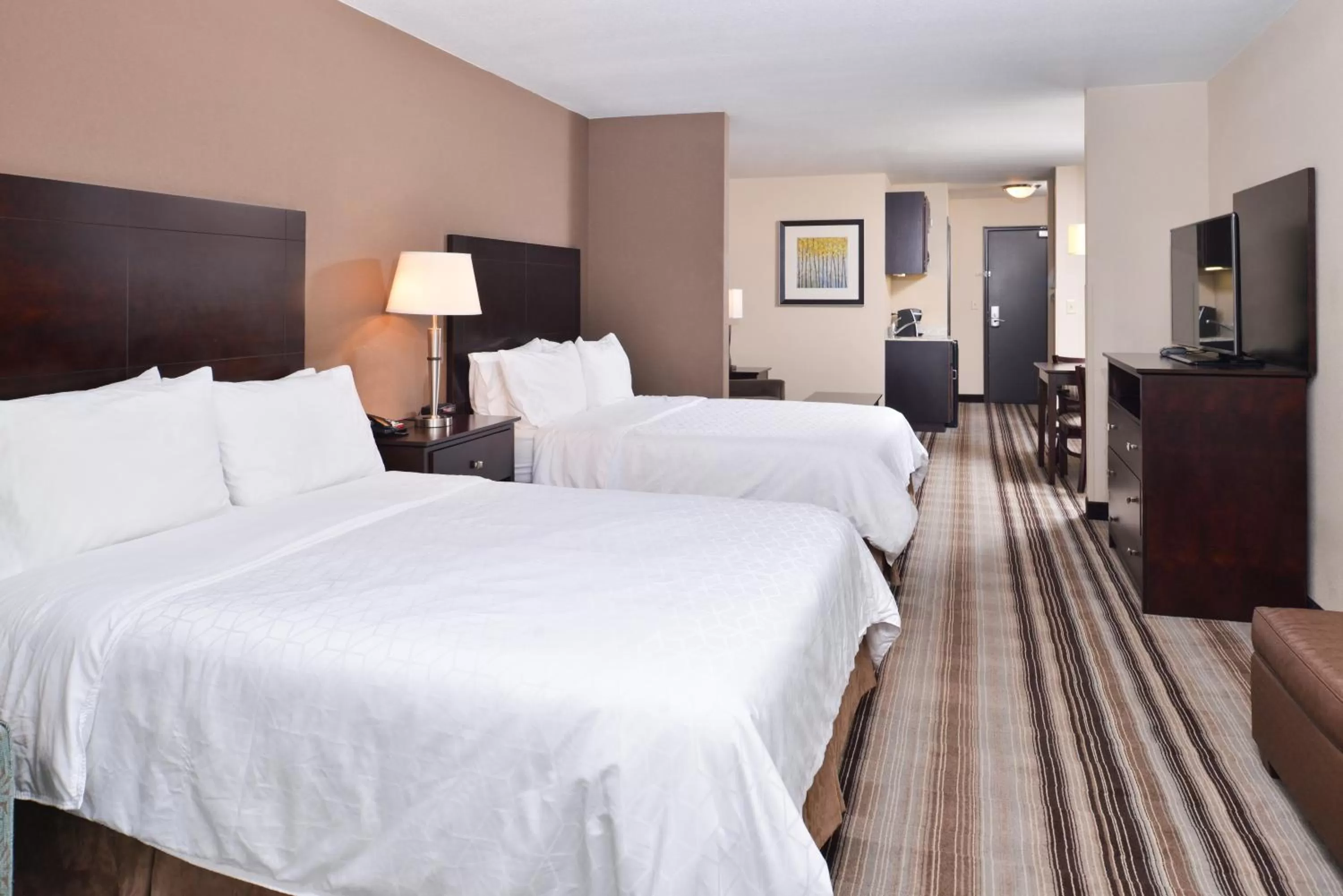 Photo of the whole room, Bed in Holiday Inn Express & Suites Emporia Northwest by IHG