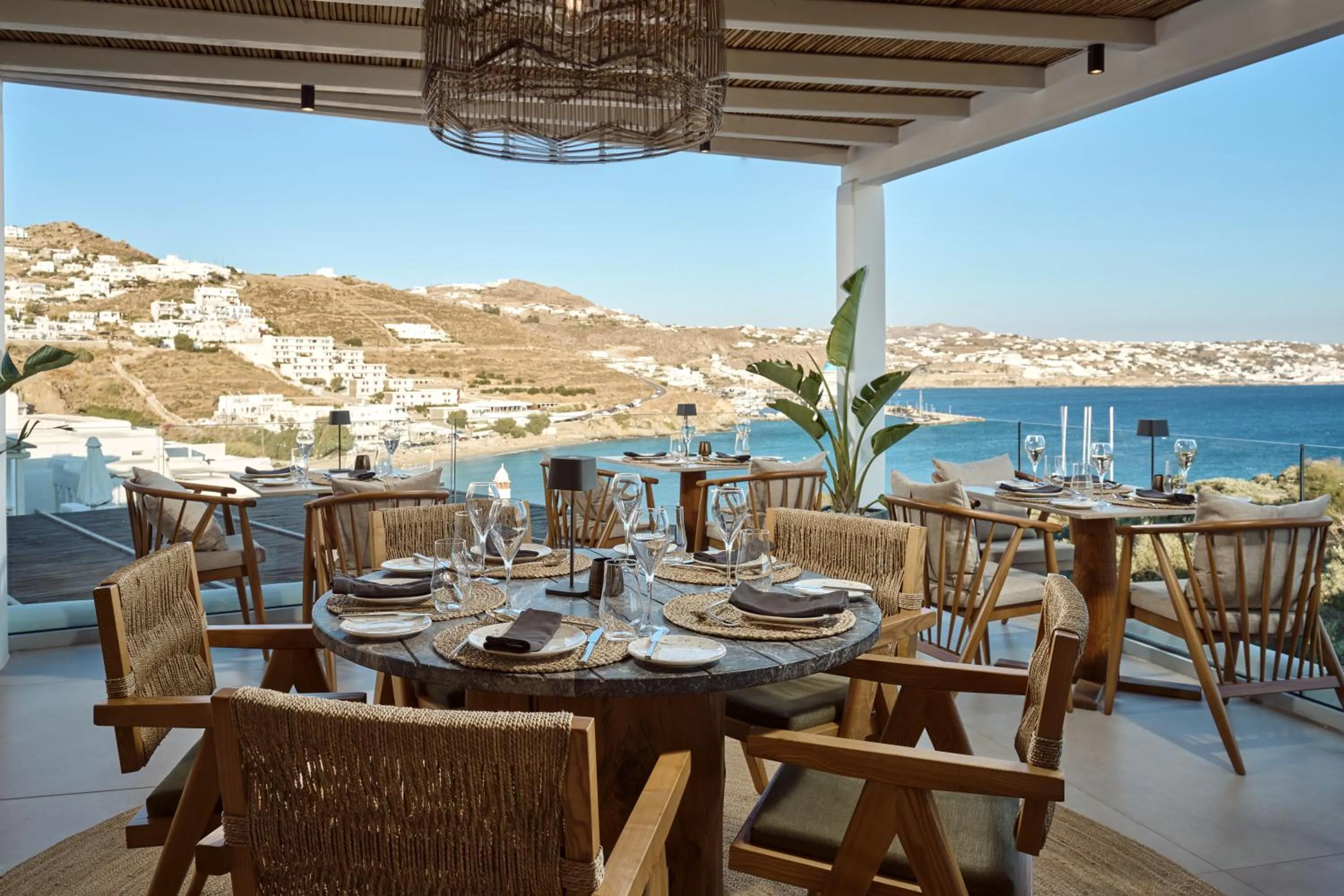 Restaurant/places to eat in Mykonos Princess Hotel