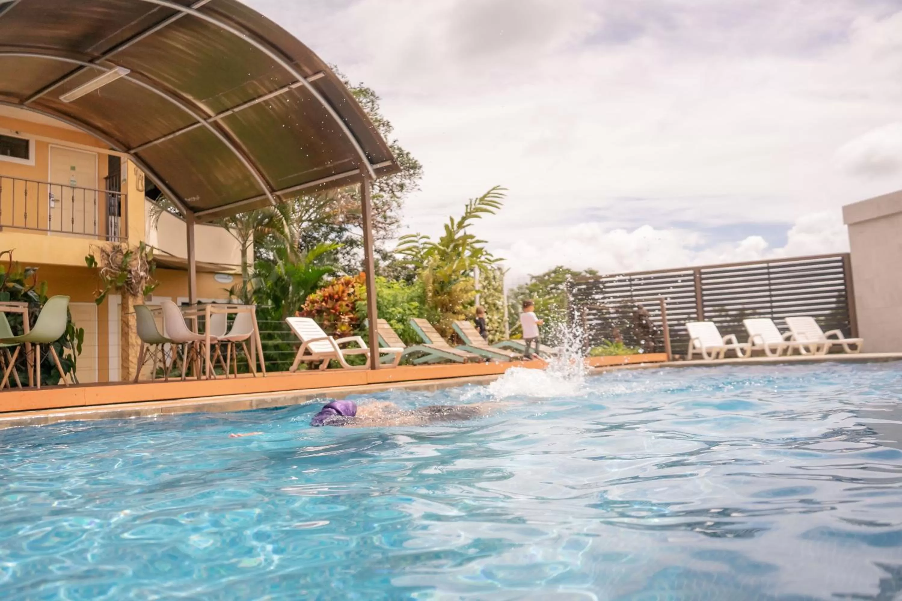 Swimming pool in Hotel Zima